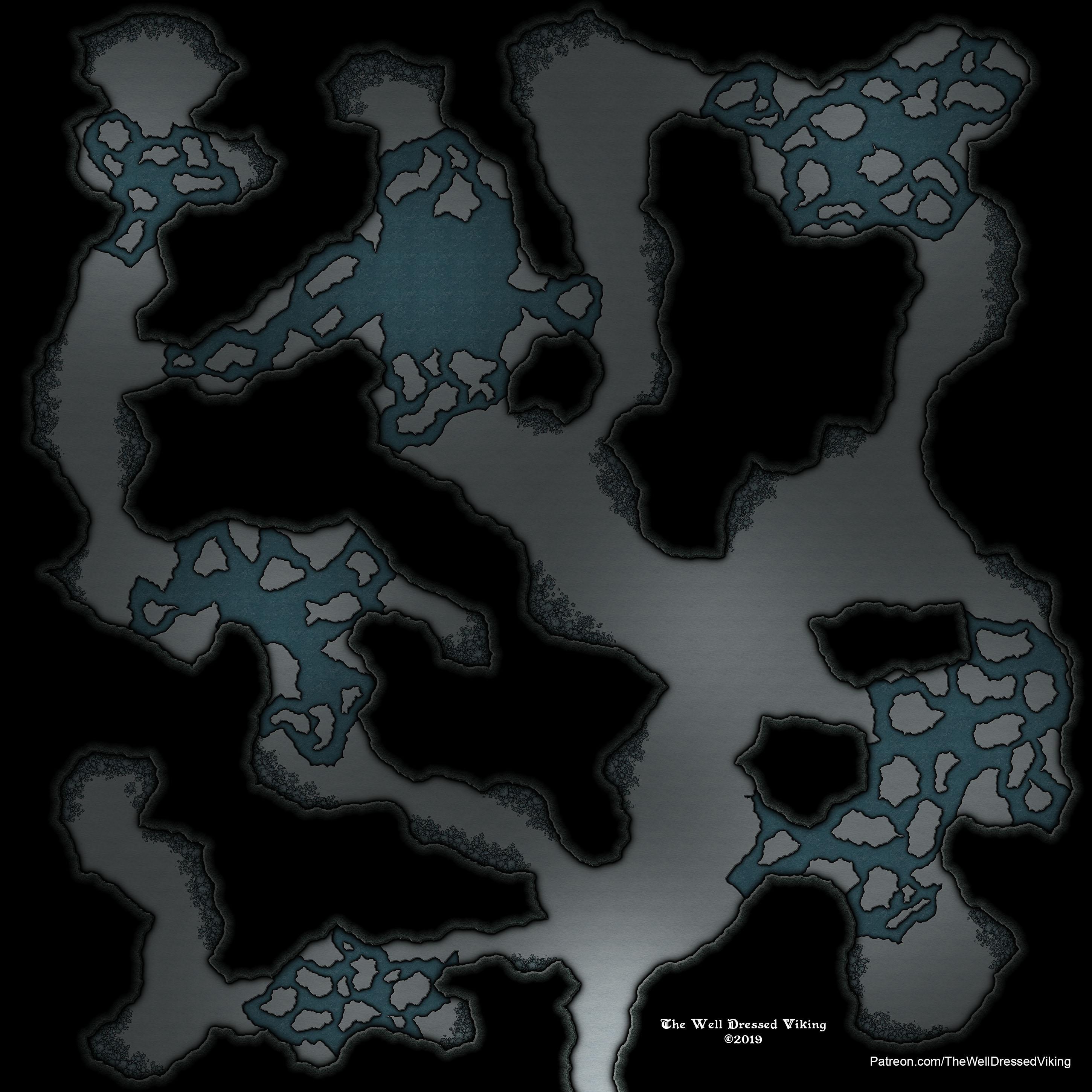 Ice Cavern Map