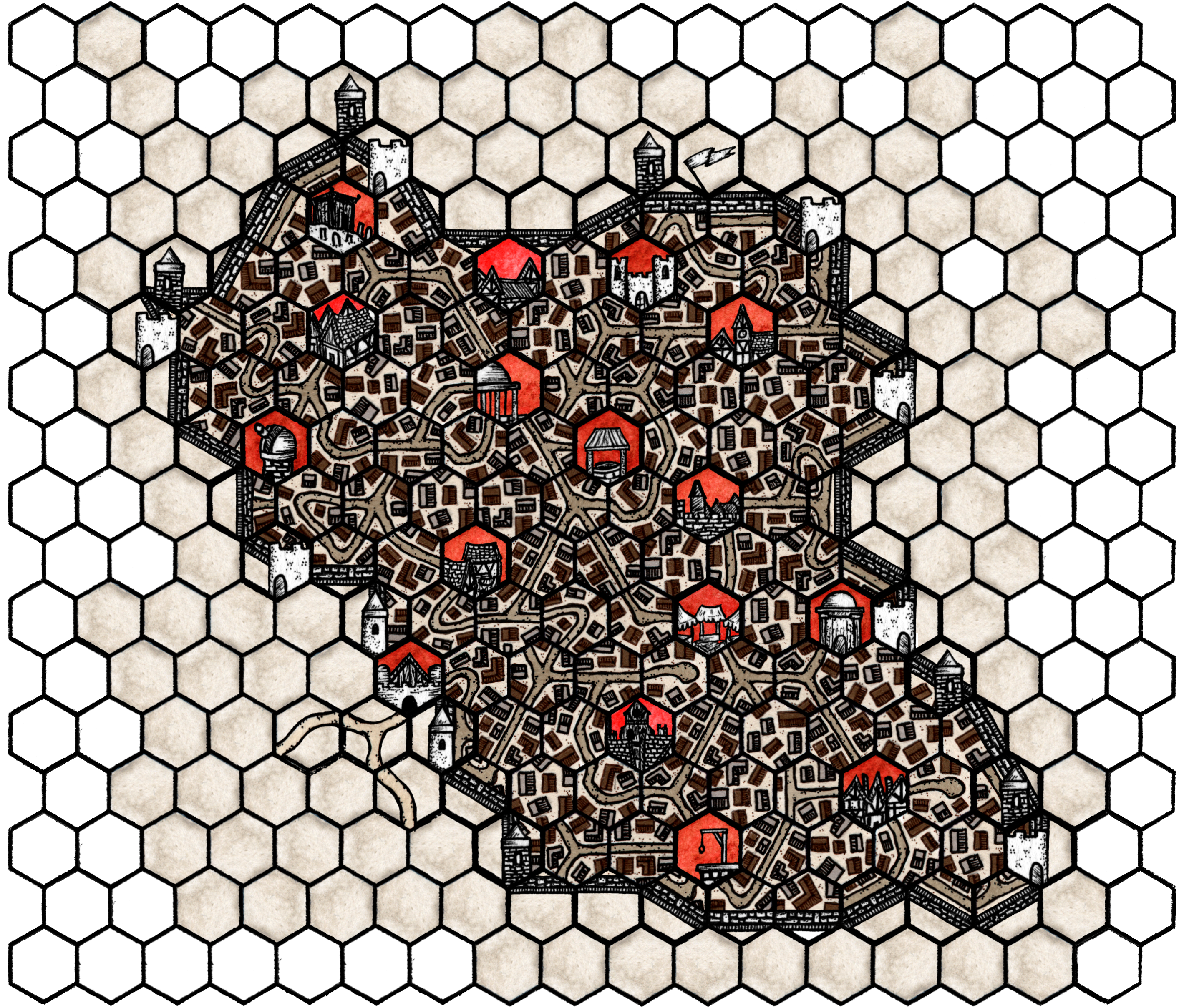 Printable Dnd Grid Map