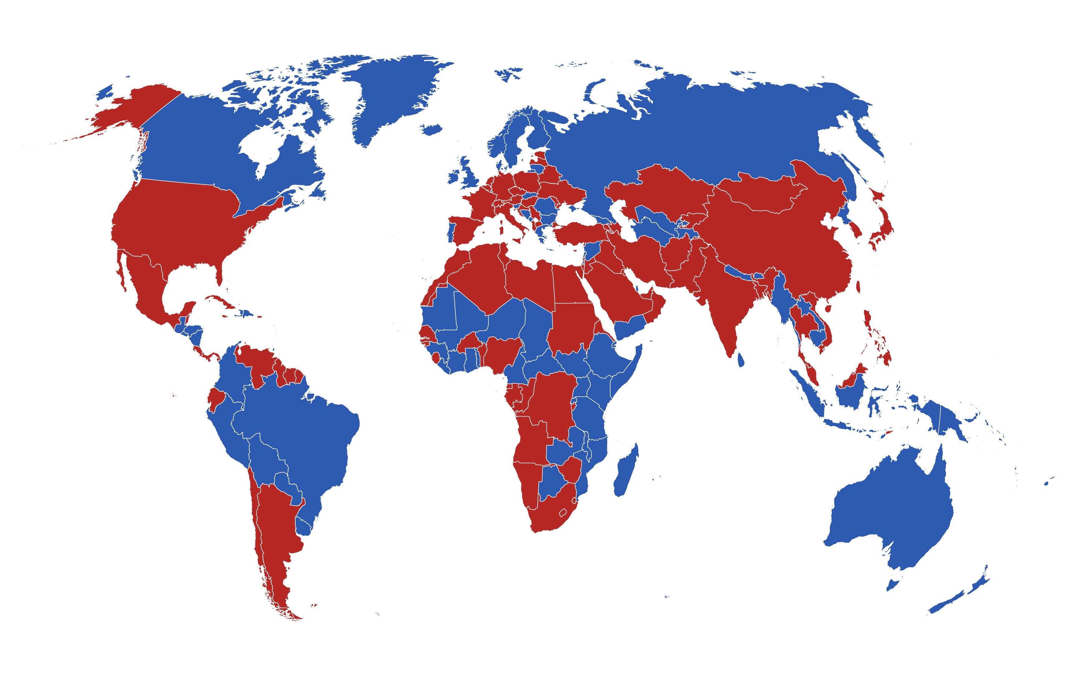 Red Vs Blue South And North