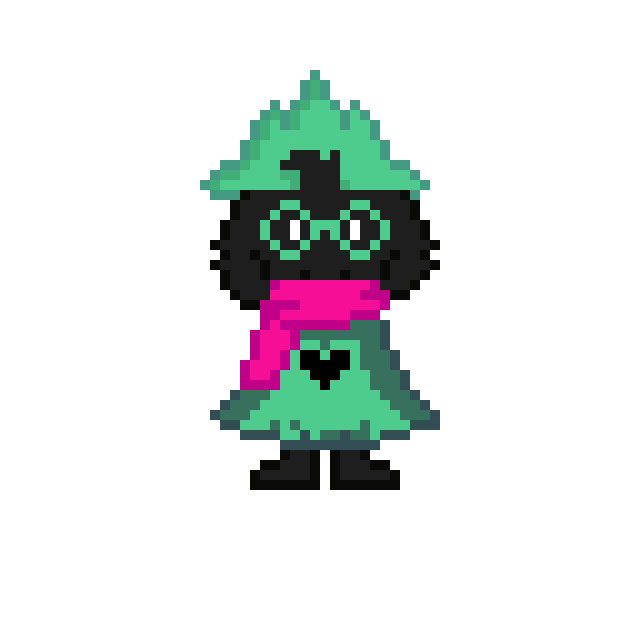 Made a updated Ralsei sprite. : r/Deltarune