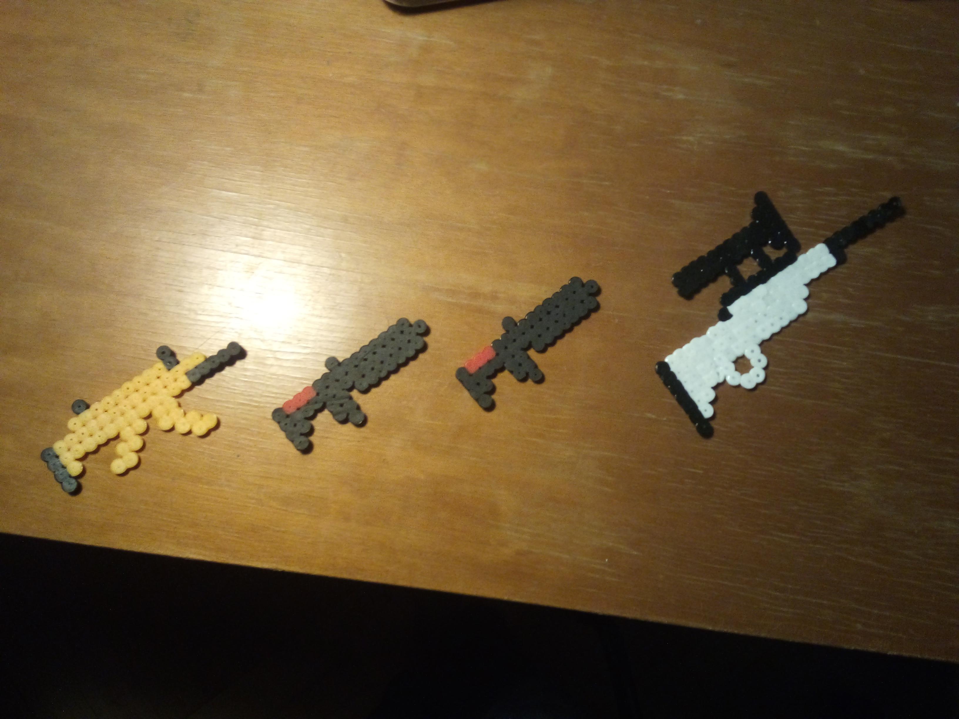 Fortnite Guns Perler Bead Patterns