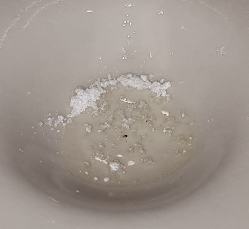 Marquis test what is this? From a greenish-blue E pill similar to the ...