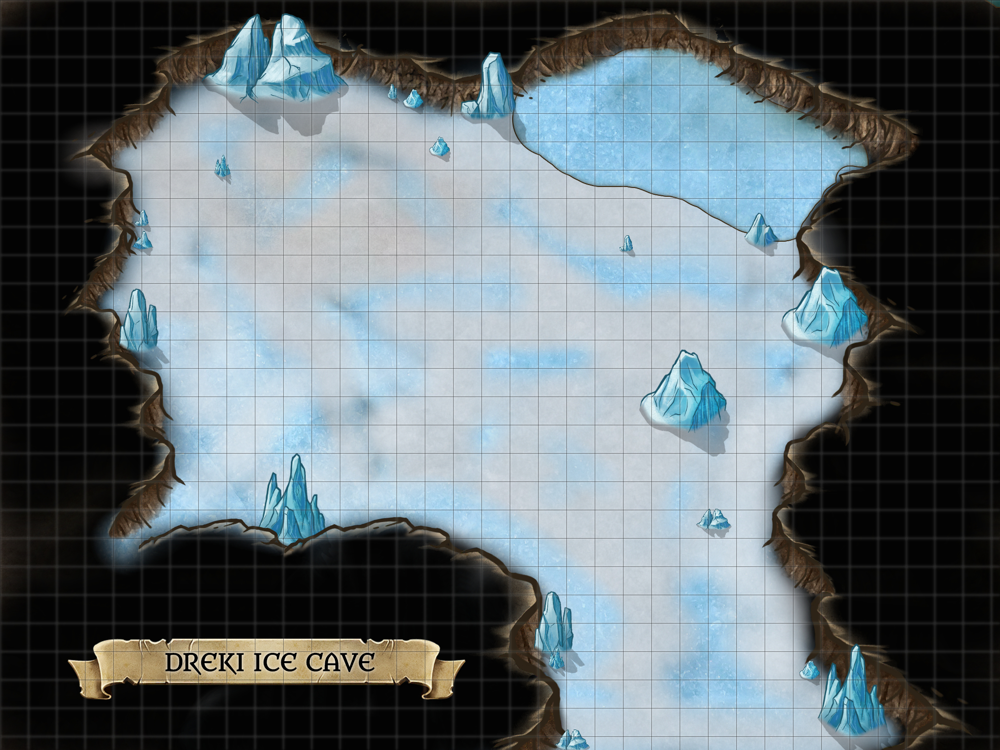 Ice Cavern Map