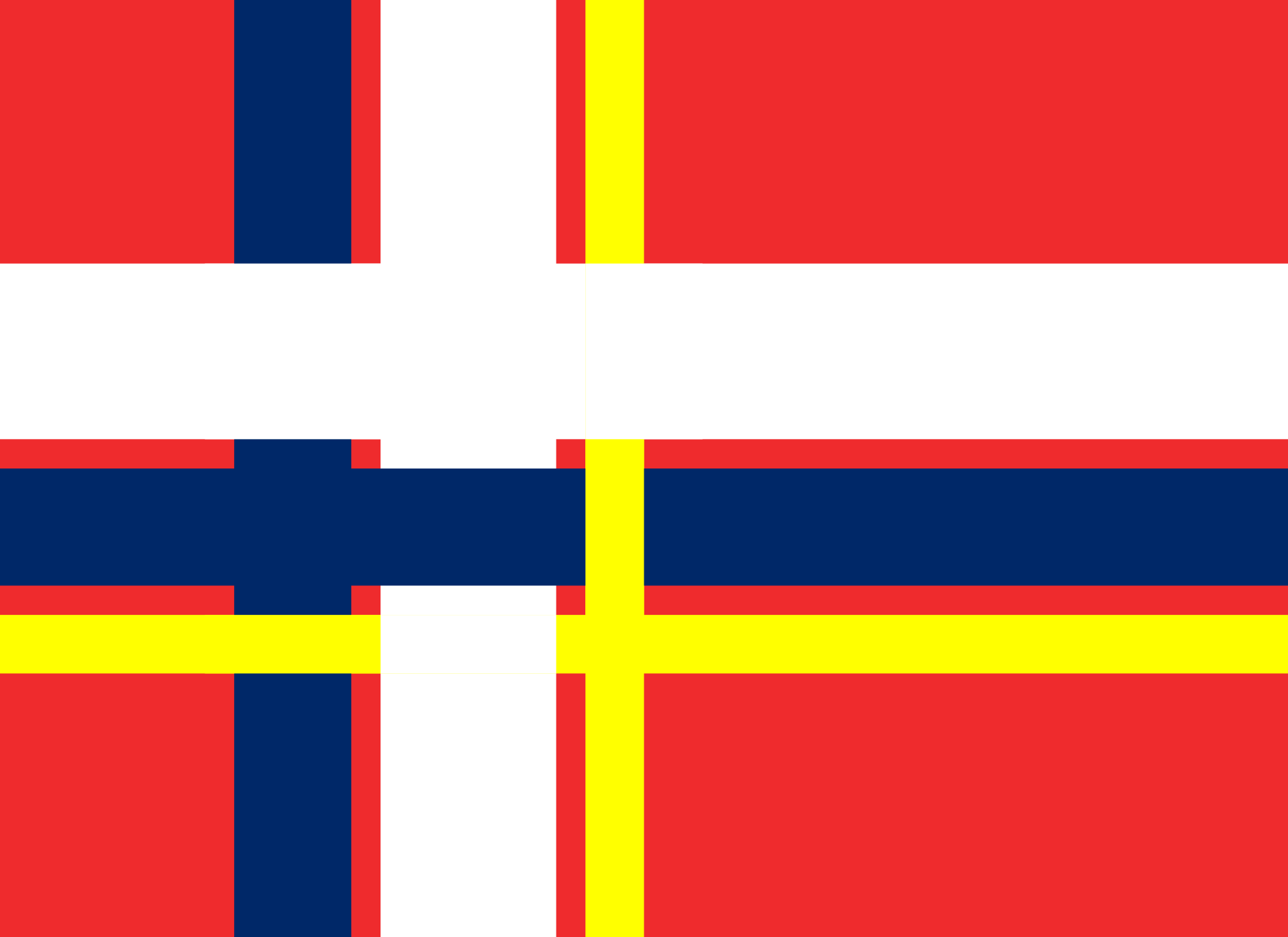 Playing with the Nordic Crosses : r/vexillology