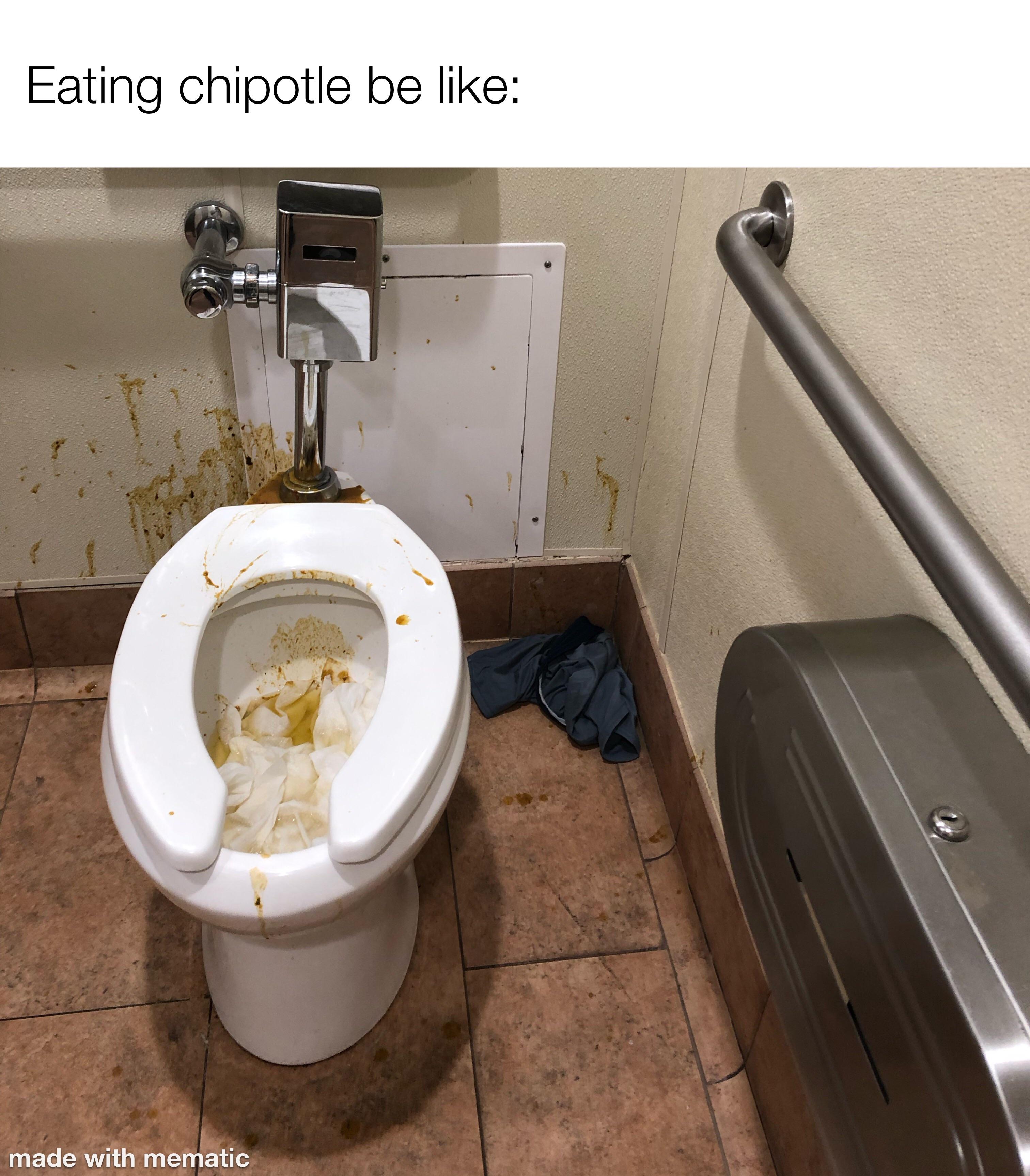 Taco Bell Bathroom Meme