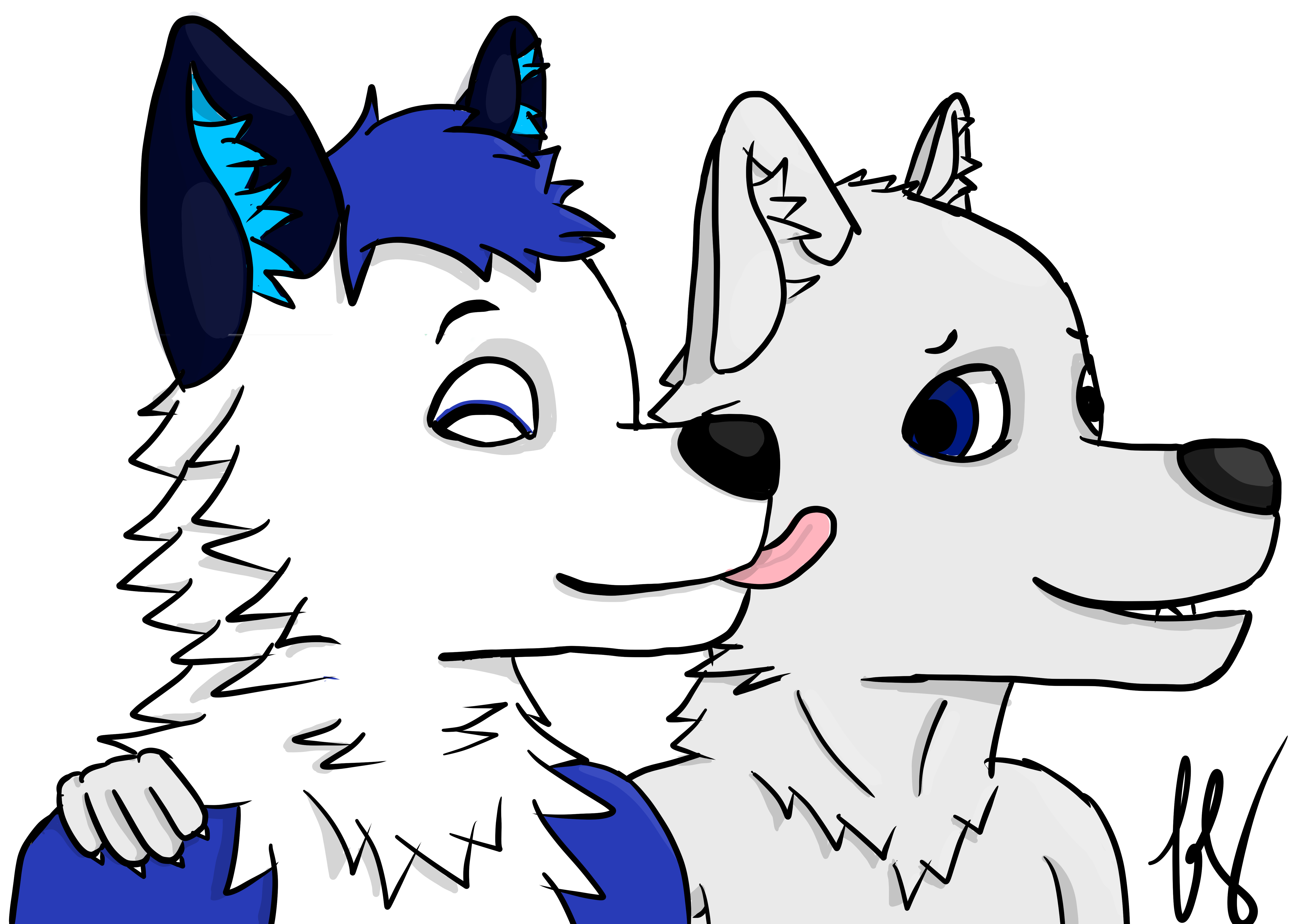 I have two friends and they love each other very much : r/furry