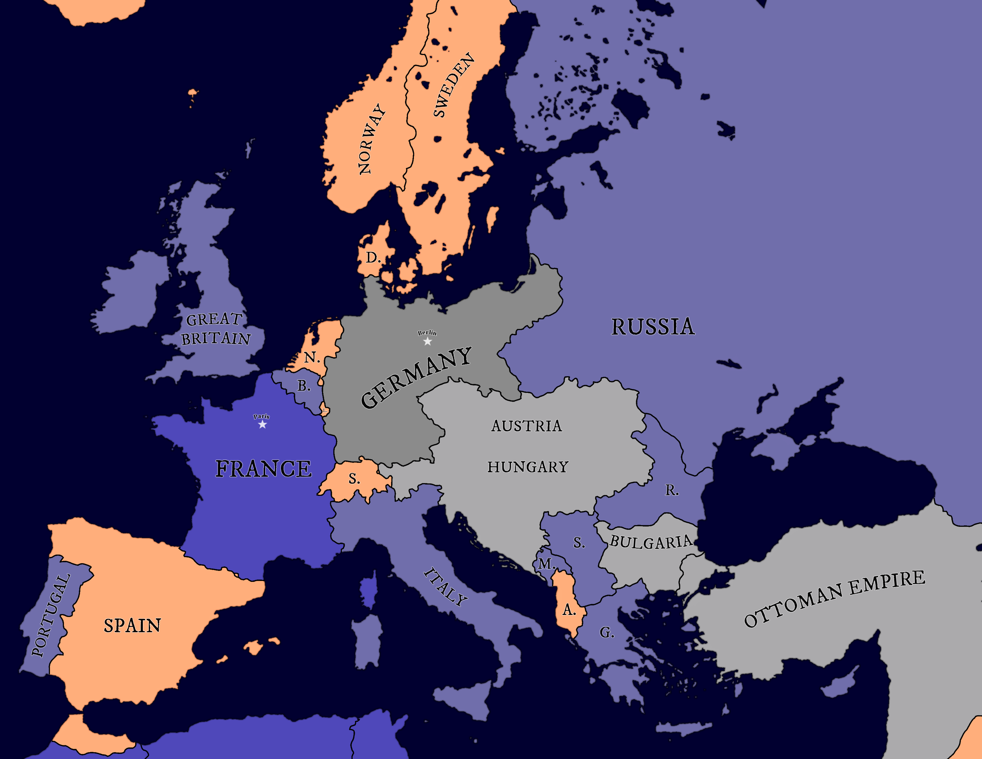 World War 1 Alliances Map Google - London Top Attractions Map