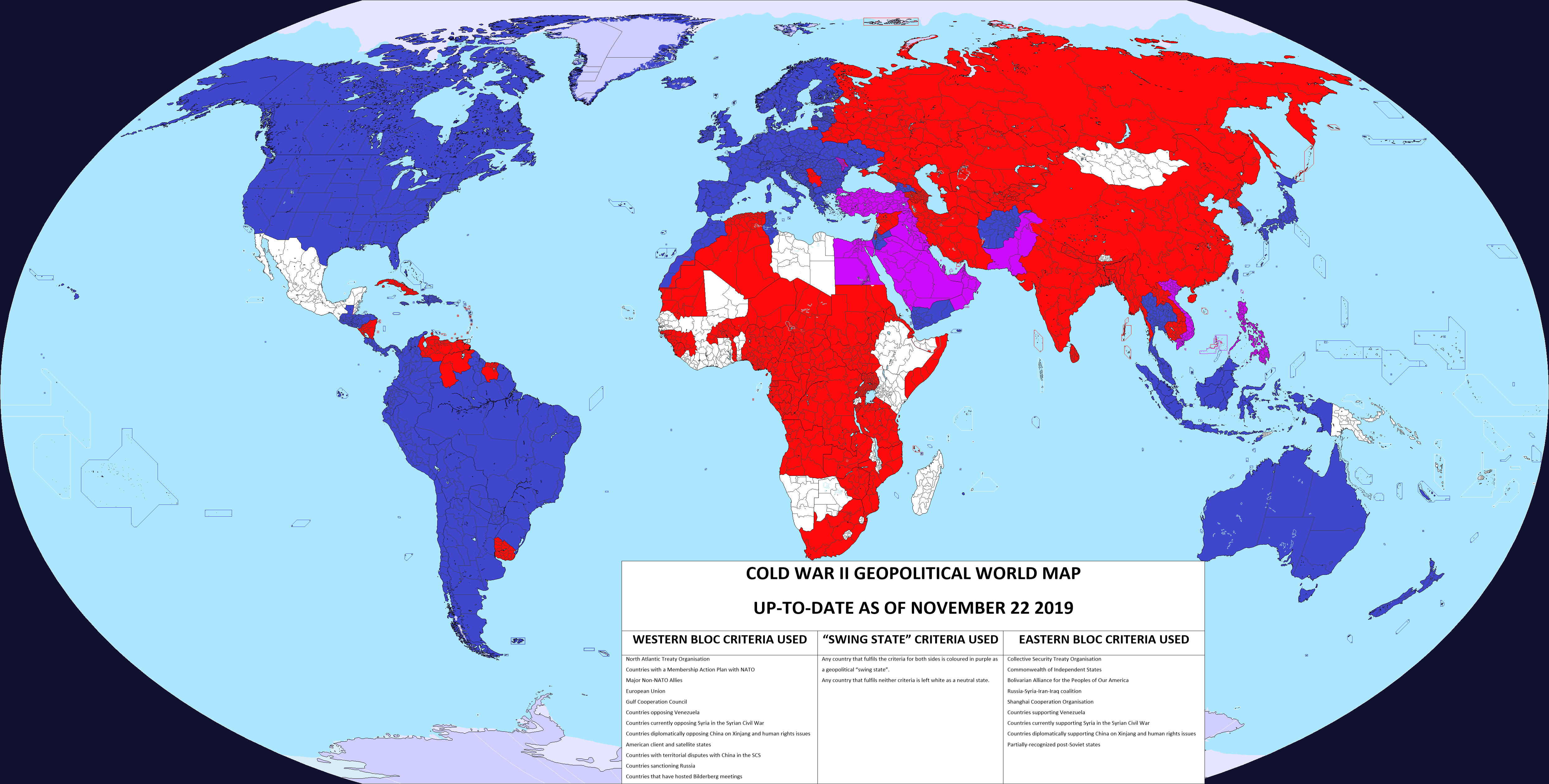 Satellite Nations Cold War