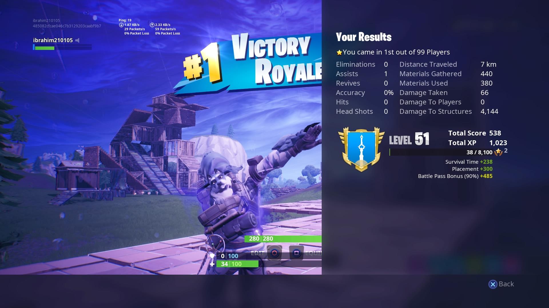 My First Solo 0 Kill Victory Royale Of My Fortnite Career Fortnitebr