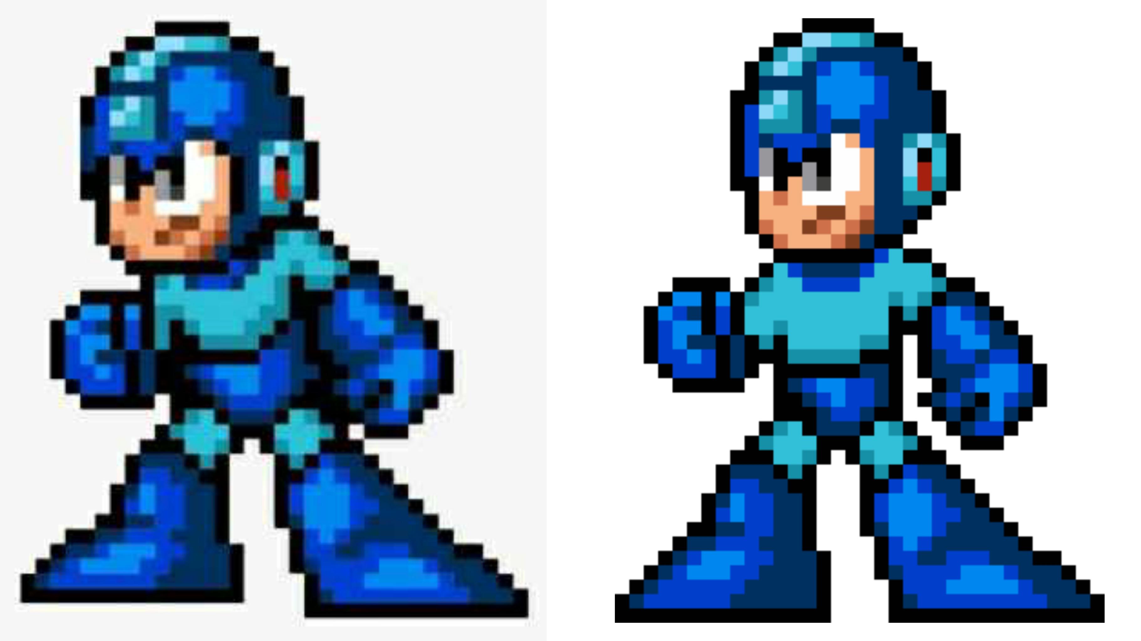 Megaman Sprite Grid