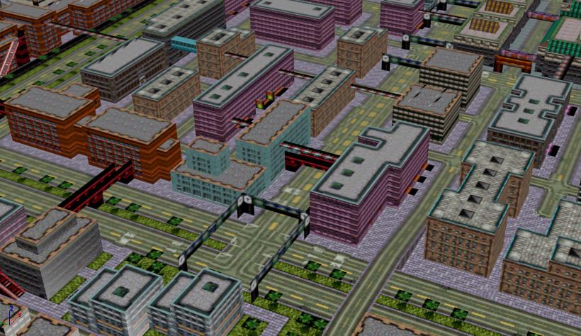 The district of Eagleside from GTA 1 in 3D : r/GTA