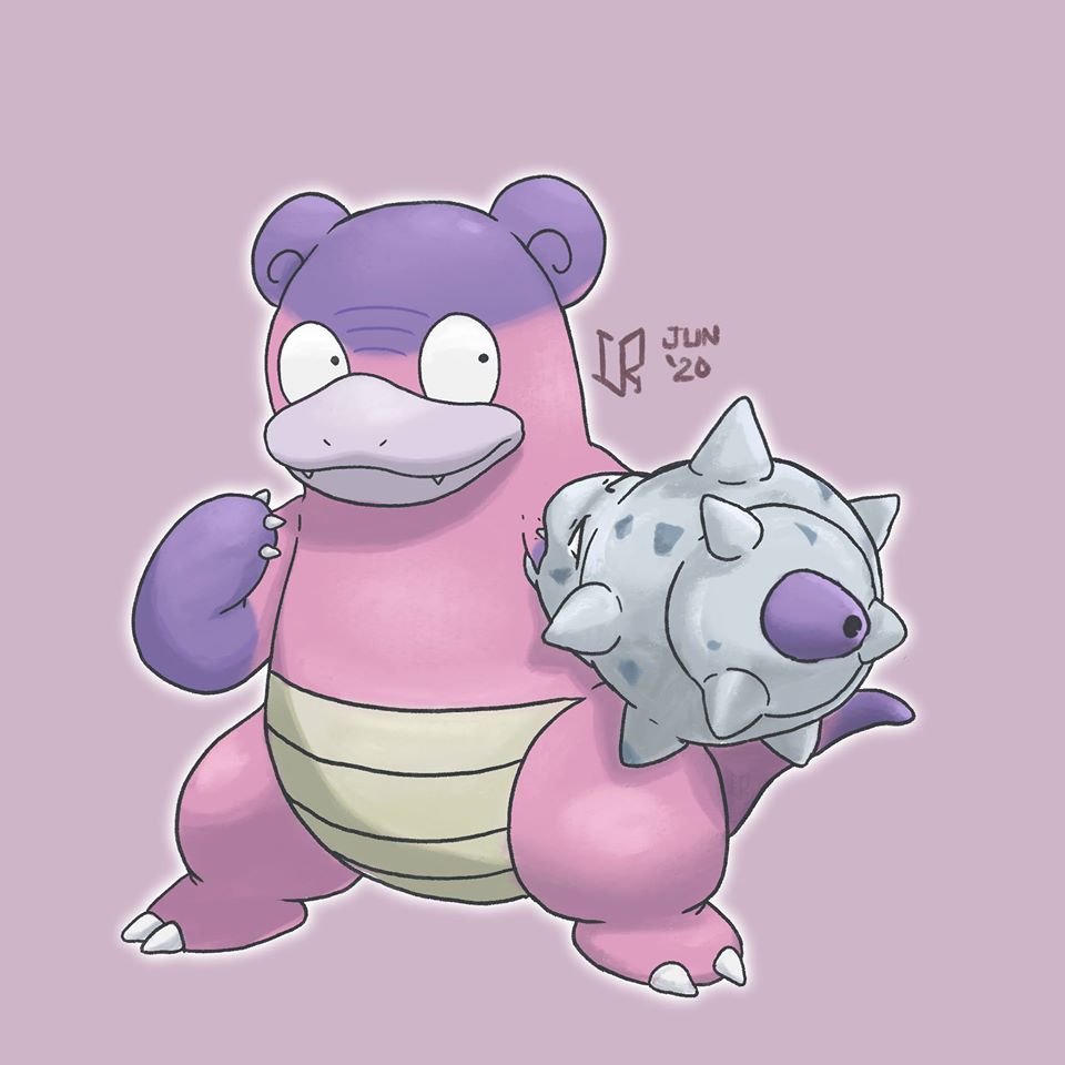 Slowbro Art