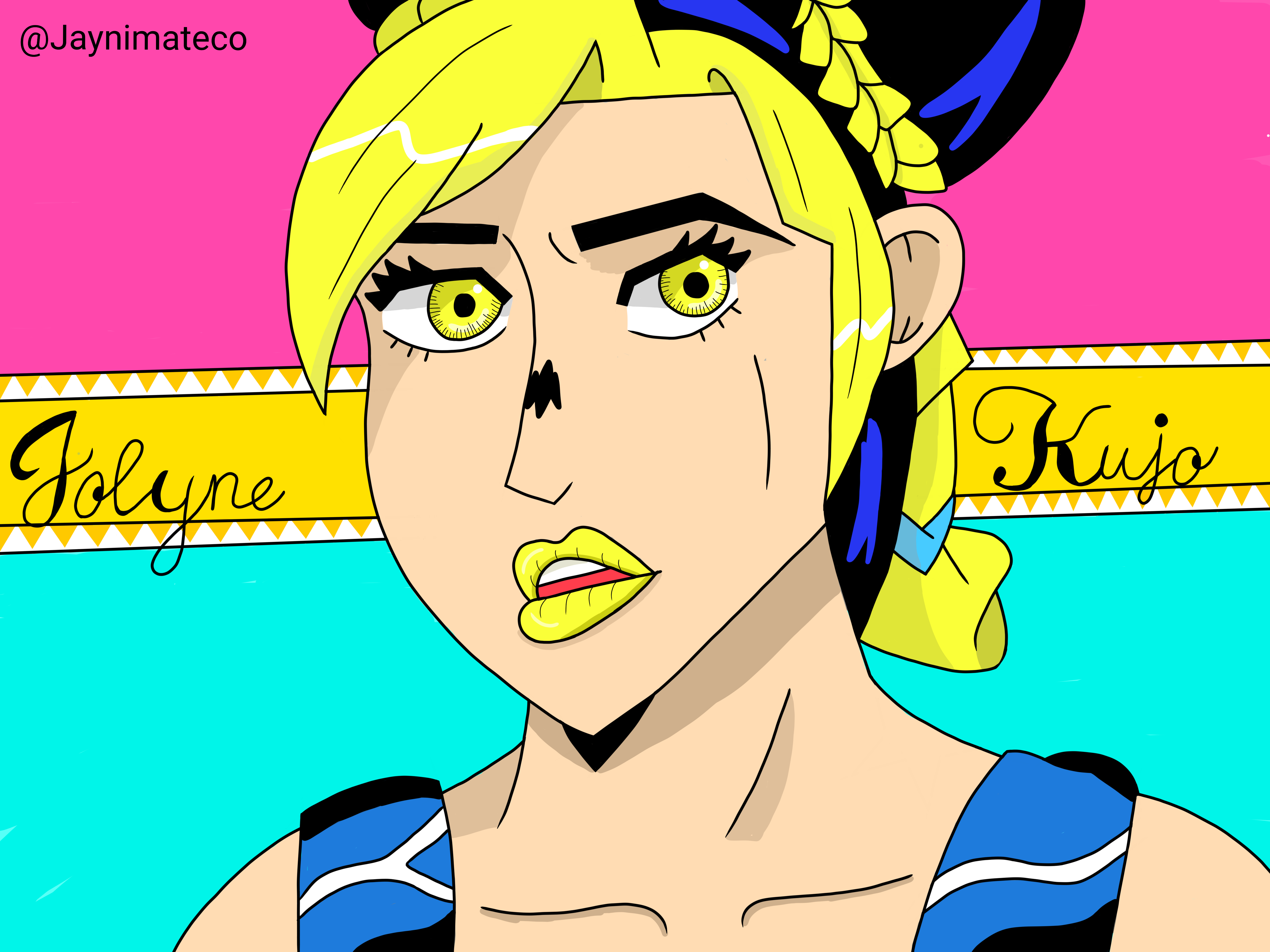 Really excited for part 6, so I decided to draw Jolyne. : r ...