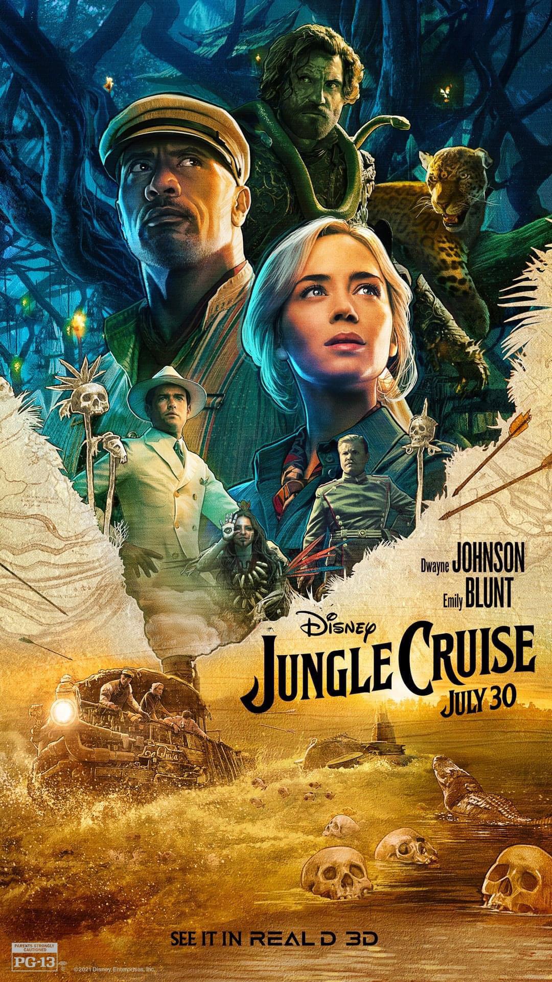 New Poster for Disney's Jungle Cruise: movies