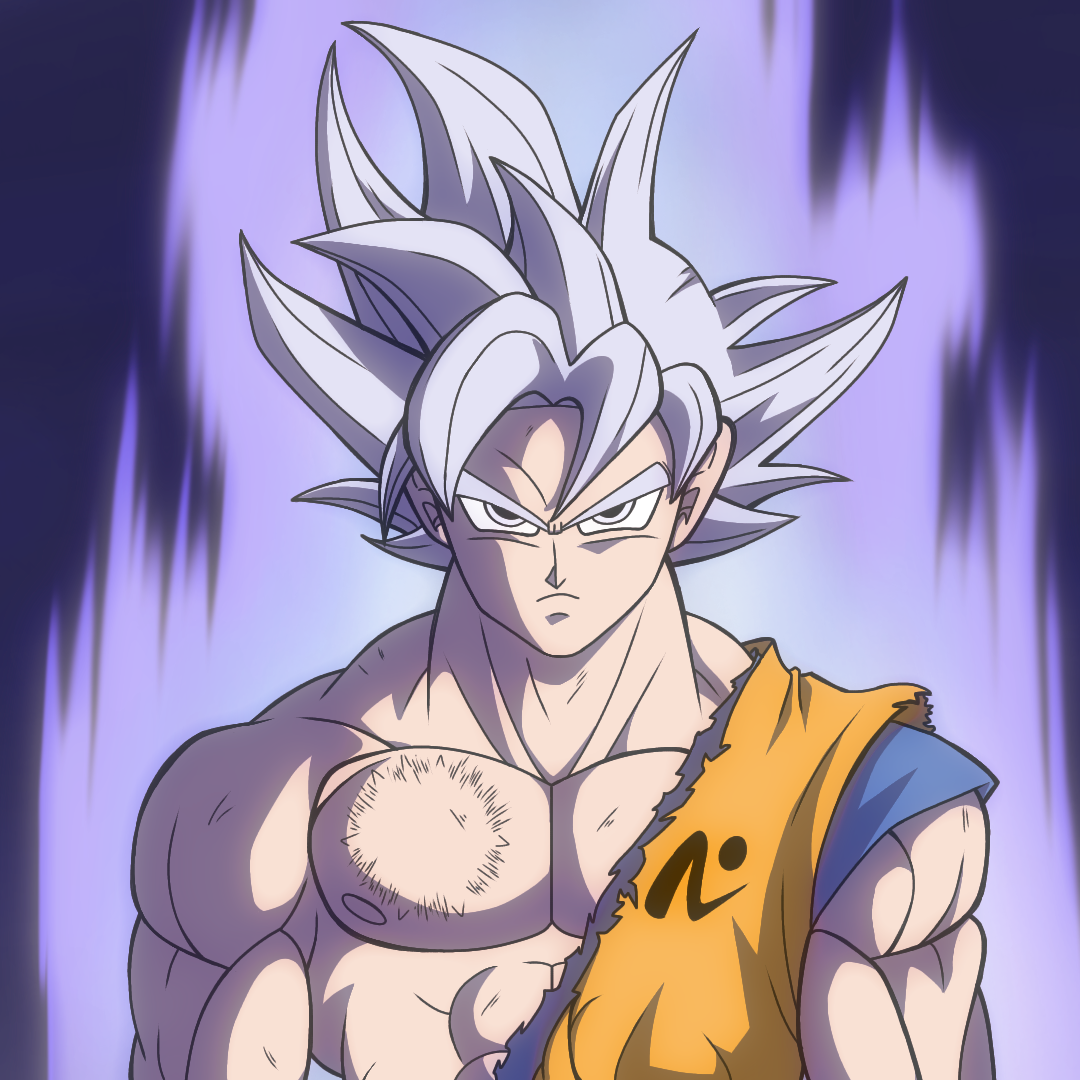 UI Goku drawing I made. : r/Dragonballsuper