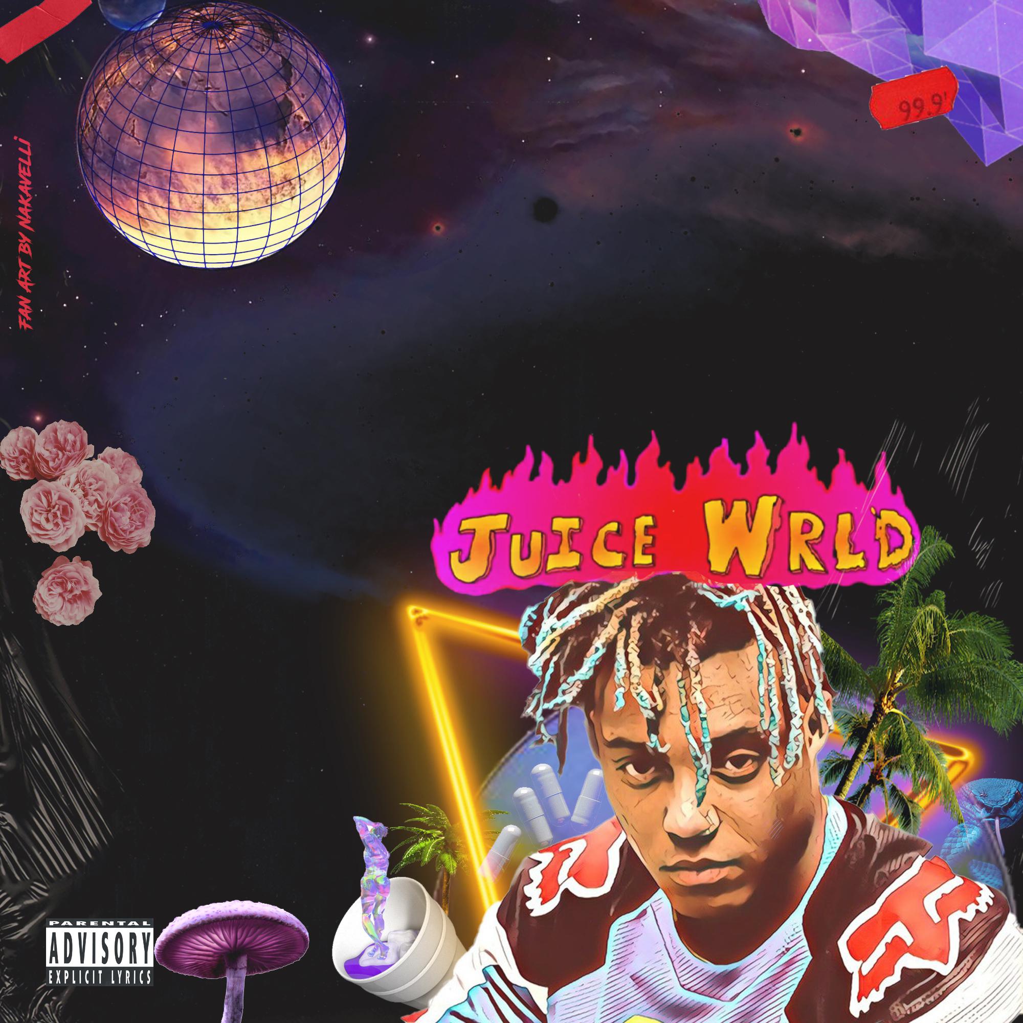 Juice Wrld Album Cover Drawing