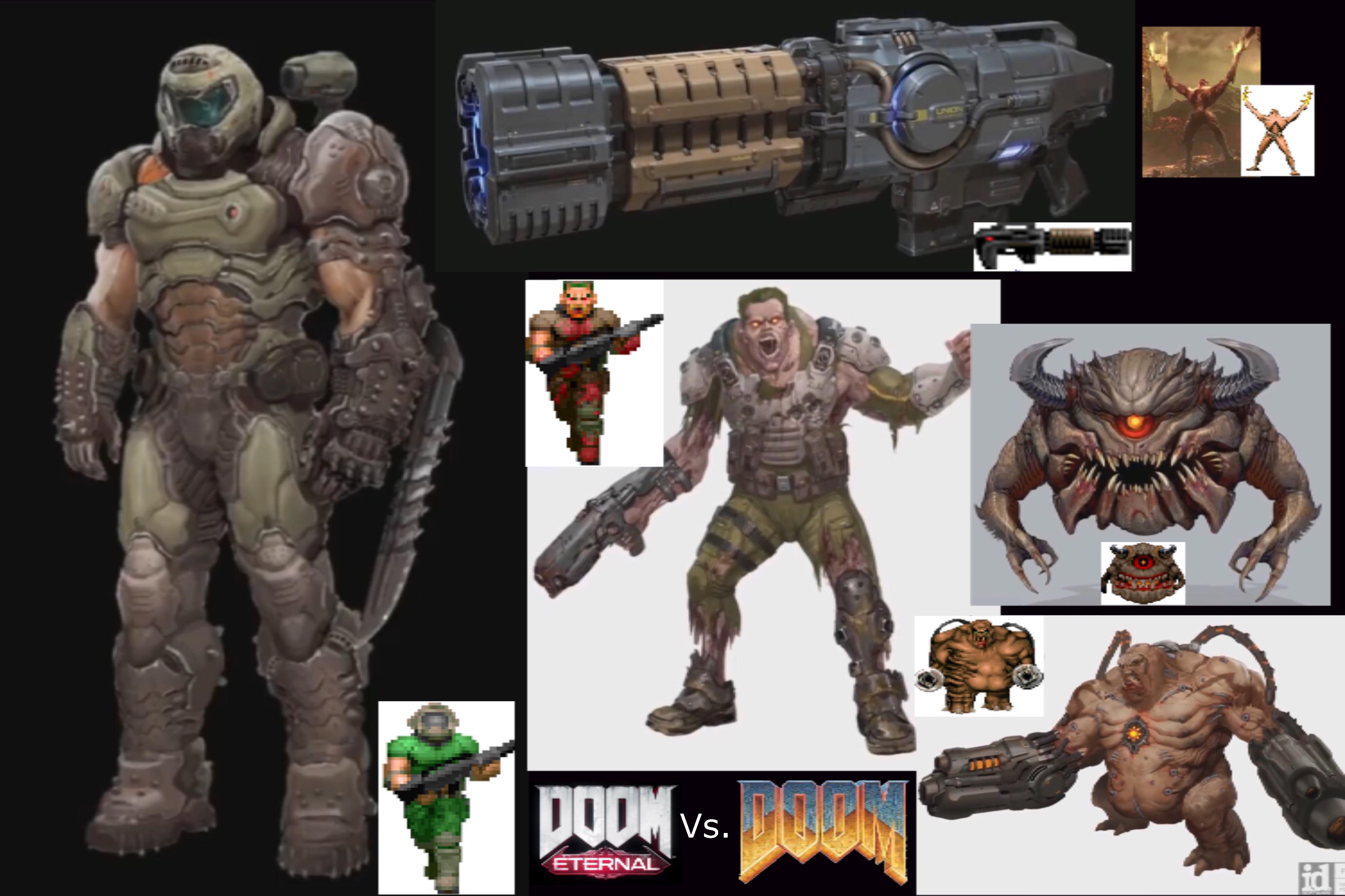 Original doom sprites - fammaxb