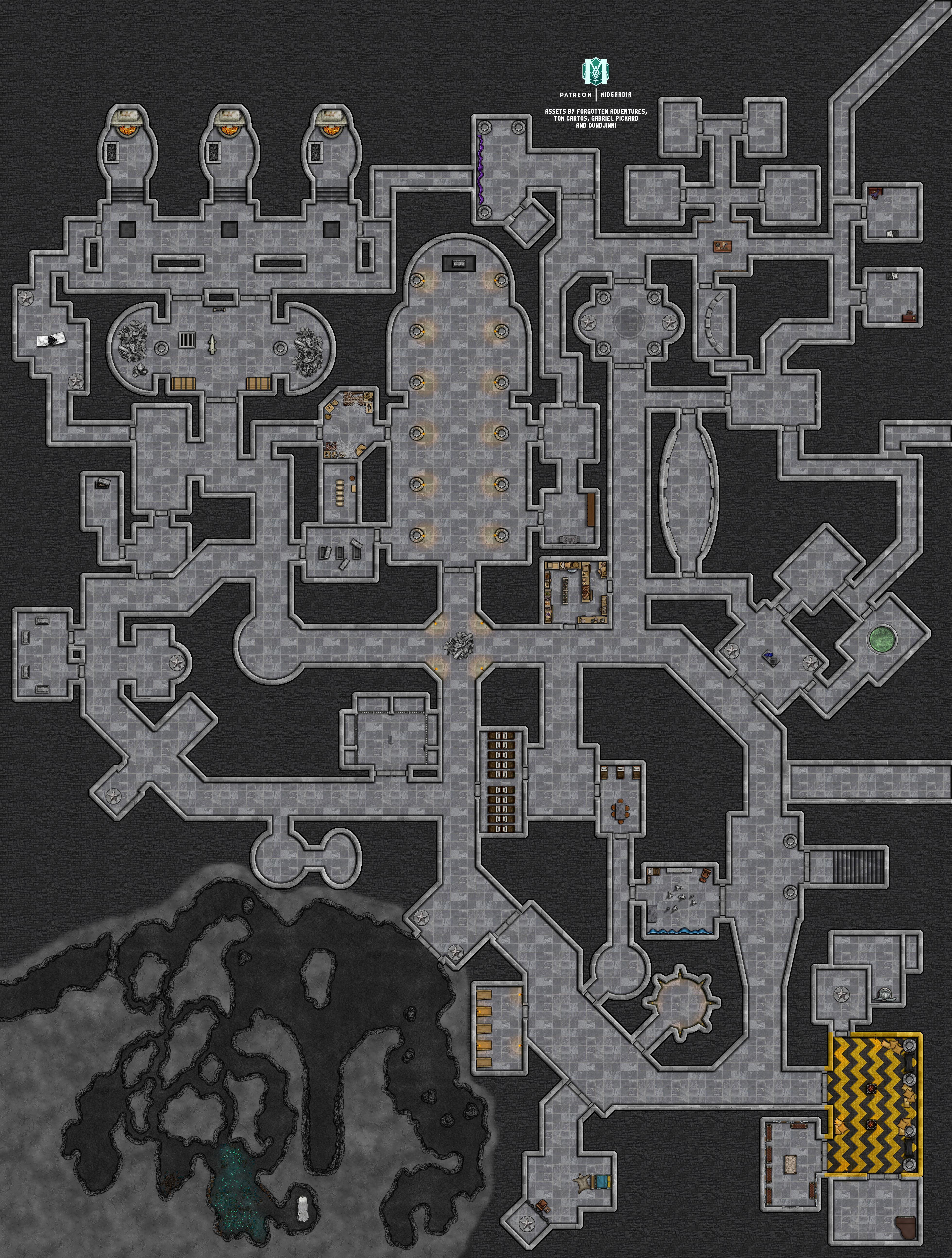 [Map] Level 14 - Arcturiadoom : r/DungeonoftheMadMage