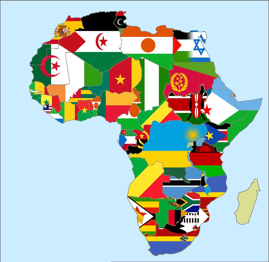 Africa Flags из архива, слитые в интернет для общего доступа