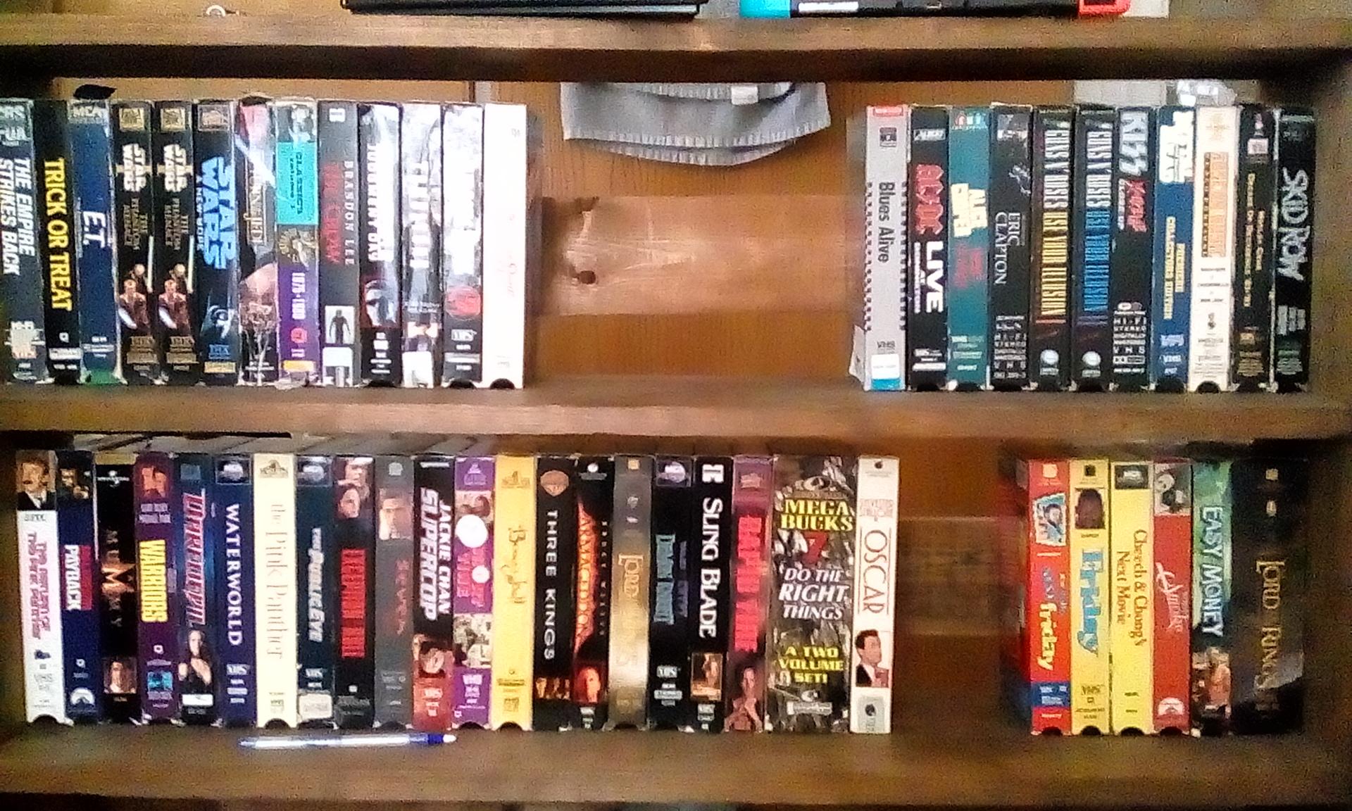 VHS DVD Collection