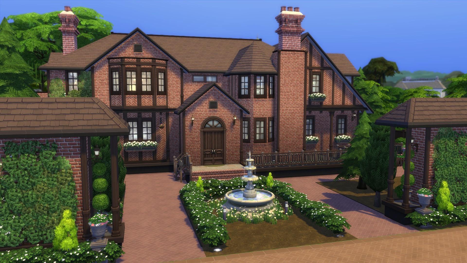 Sims 4 Two Story House