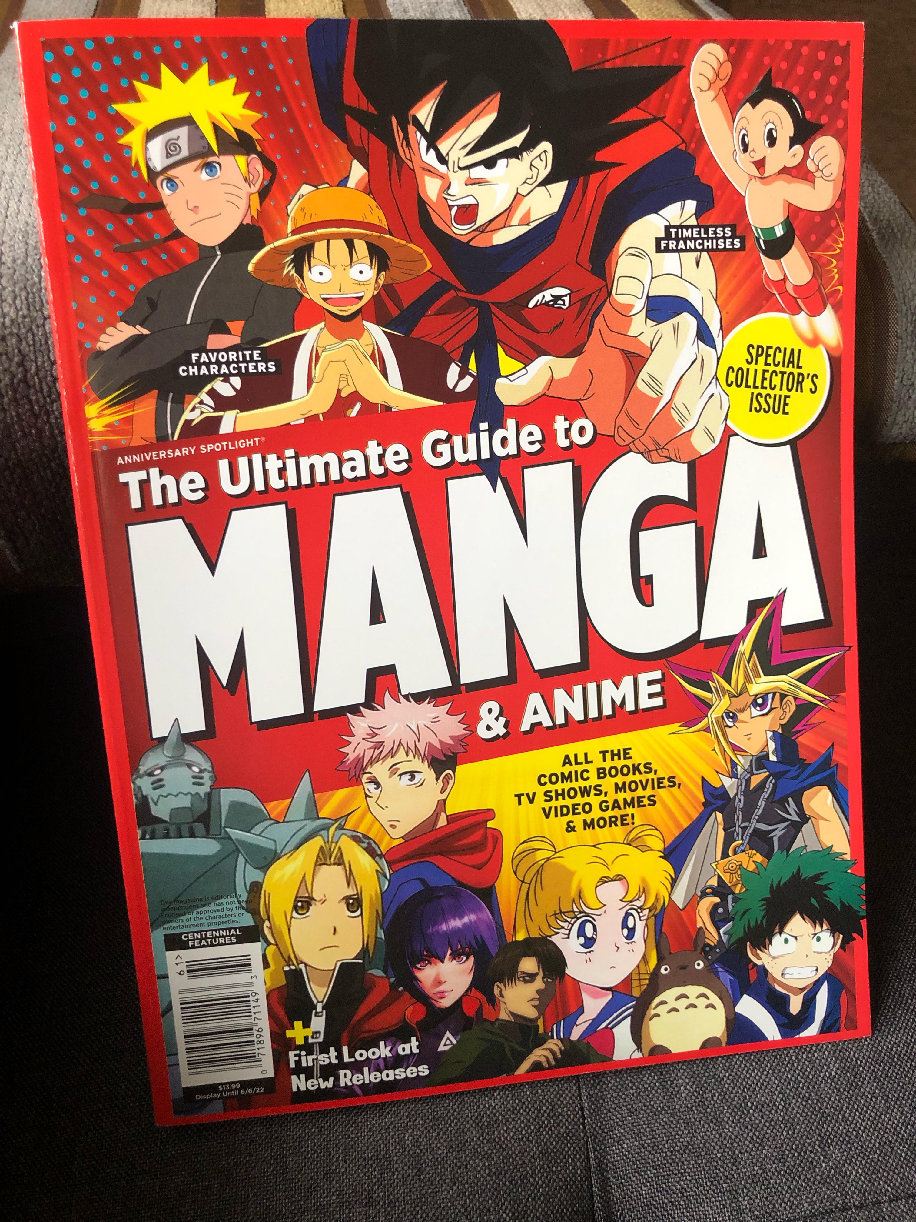 Really disappointed that the “ultimate” guide to manga and anime don’t ...