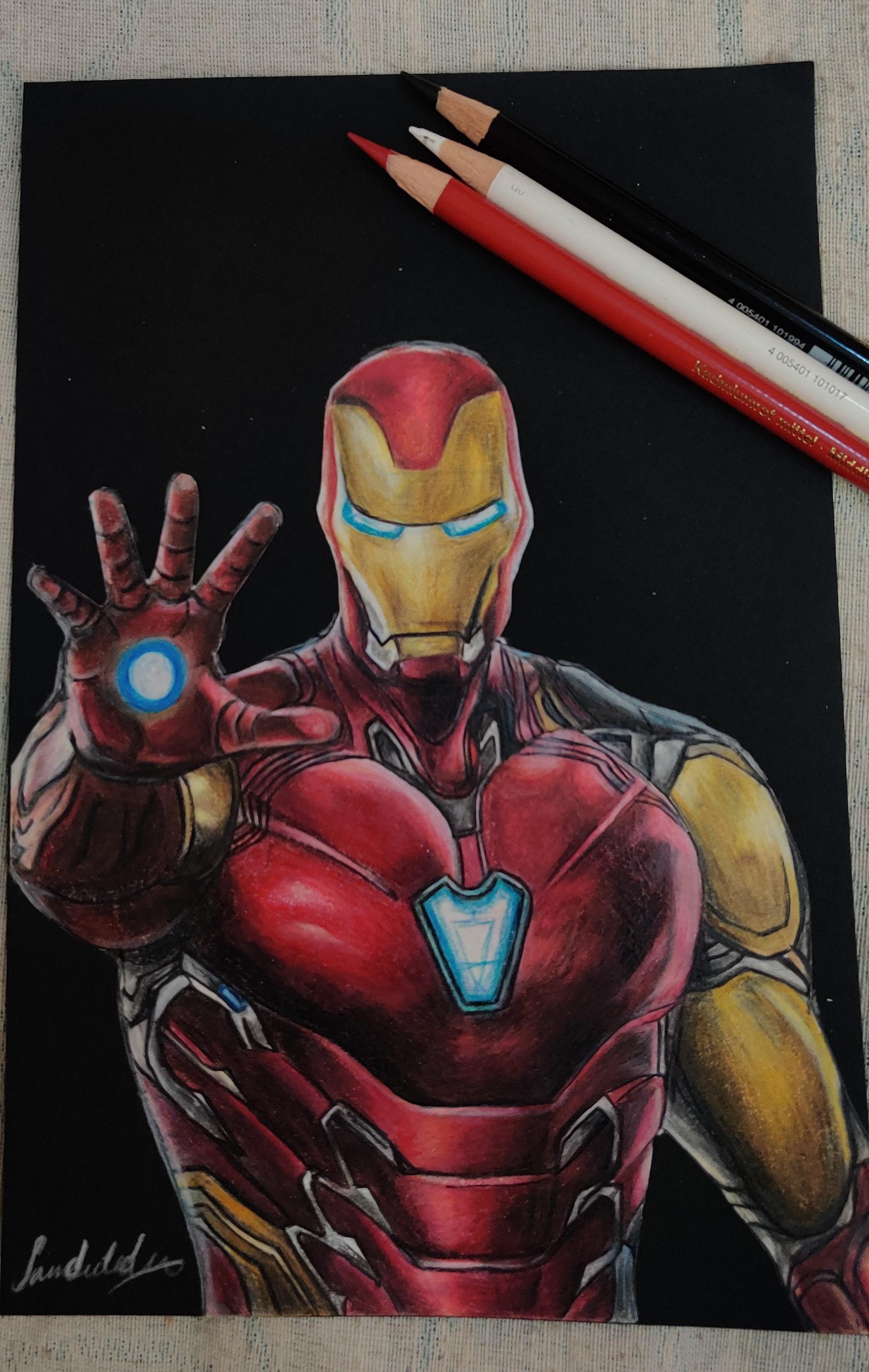 Iron man : r/drawing