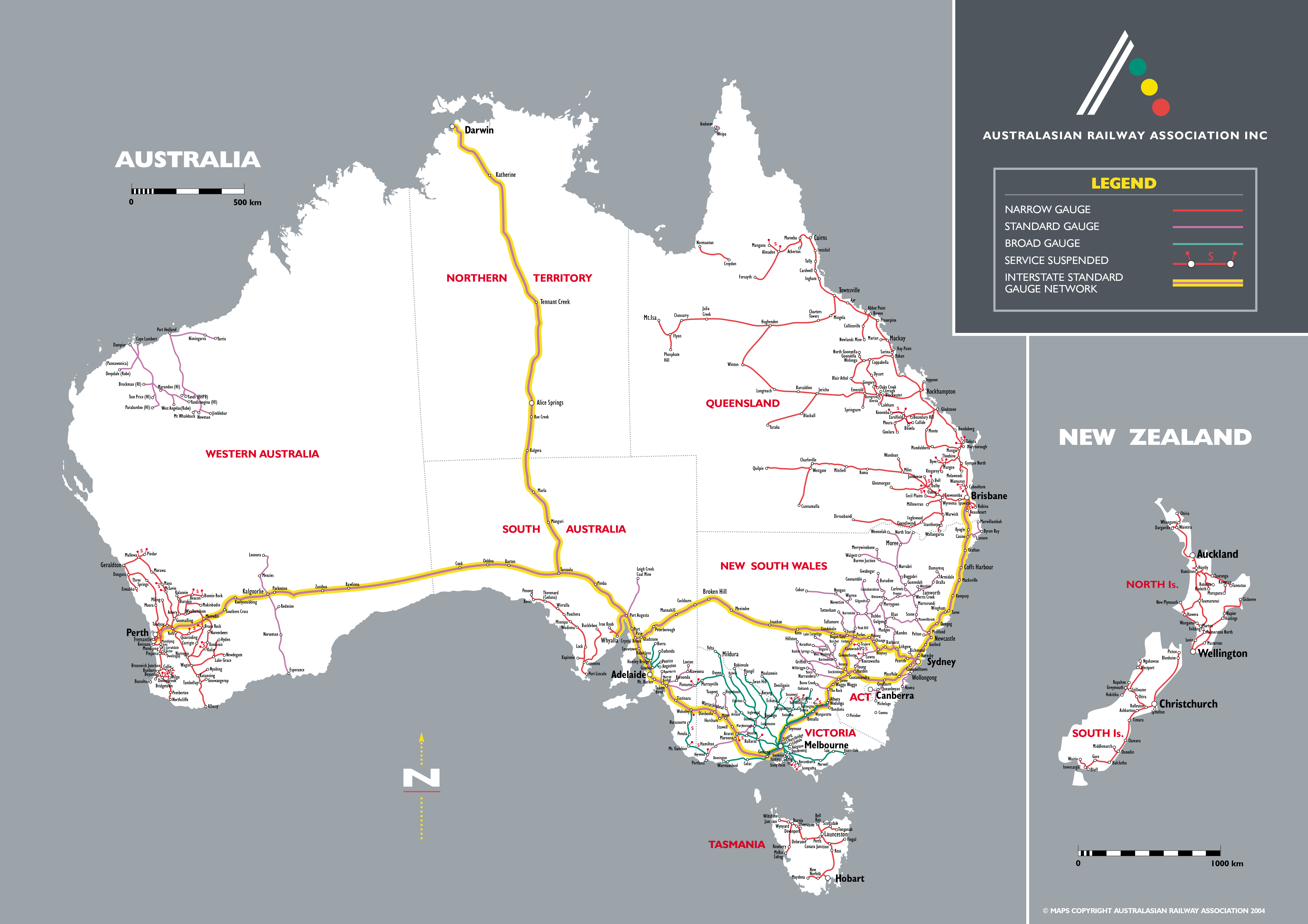 Rail Discoveries 2023 Australia - Image to u