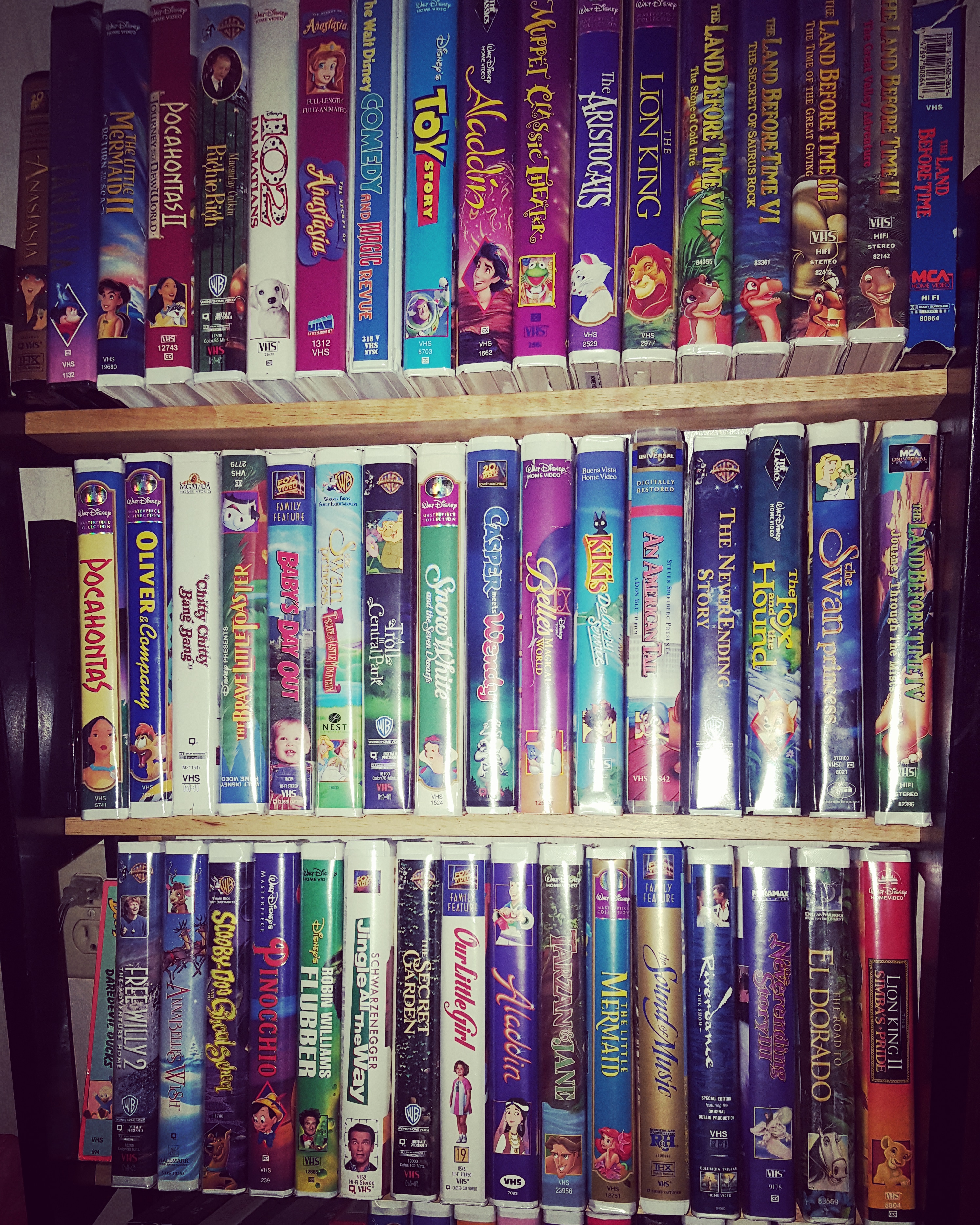 VHS DVD Collection