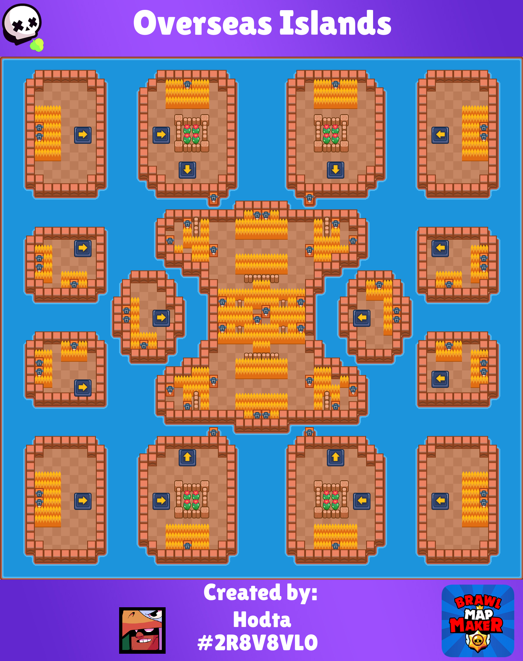 My first map with jump pads. Hope you loke it. : r/Brawlstars