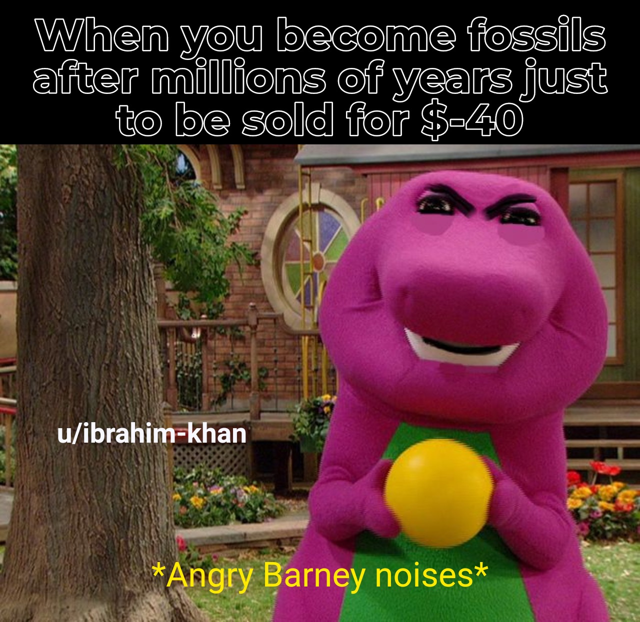 Barney Dinosaur Meme