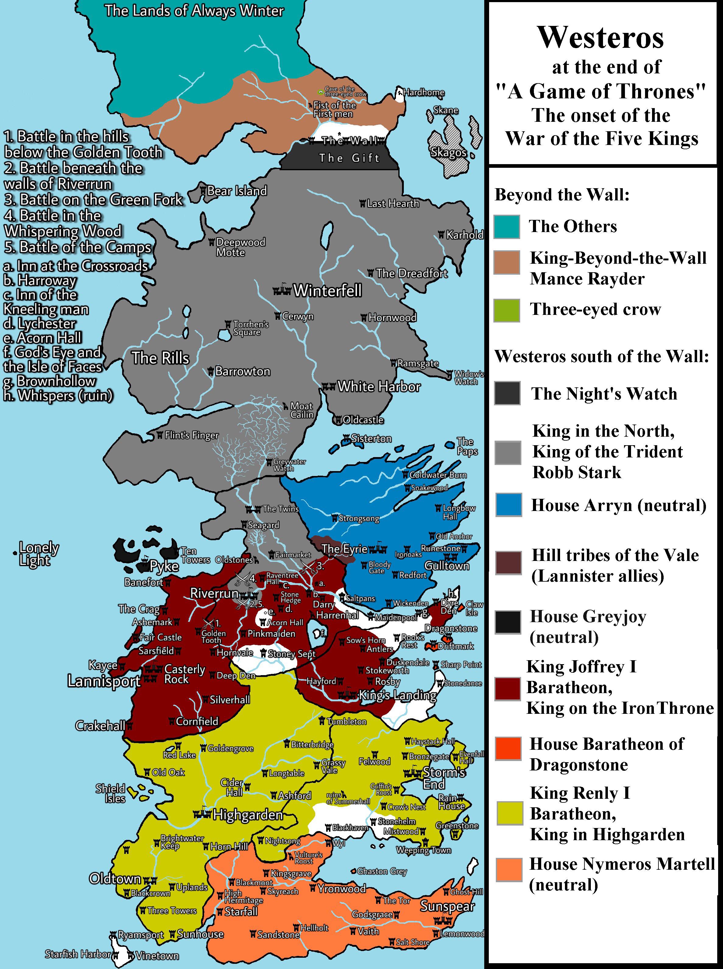 No Spoilers Quota Symbollic Map Of Westeros And Essosquot Asoiaf