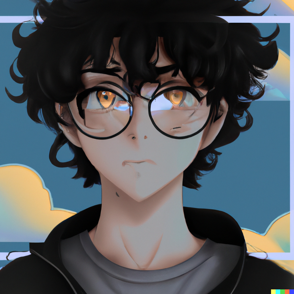 Curly Hair Anime Characters