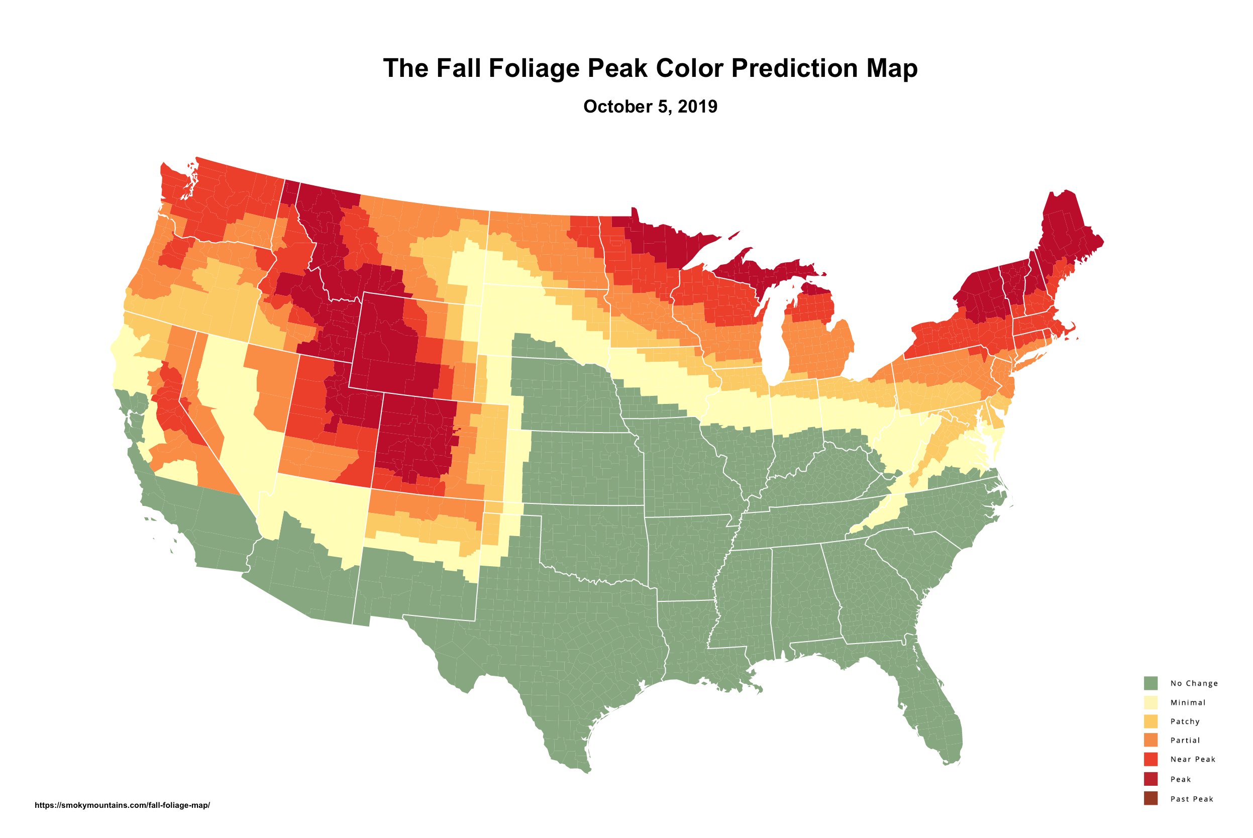 Best Fall Foliage Maps For Tracking Leaf Color Forecasts In | Hot Sex ...