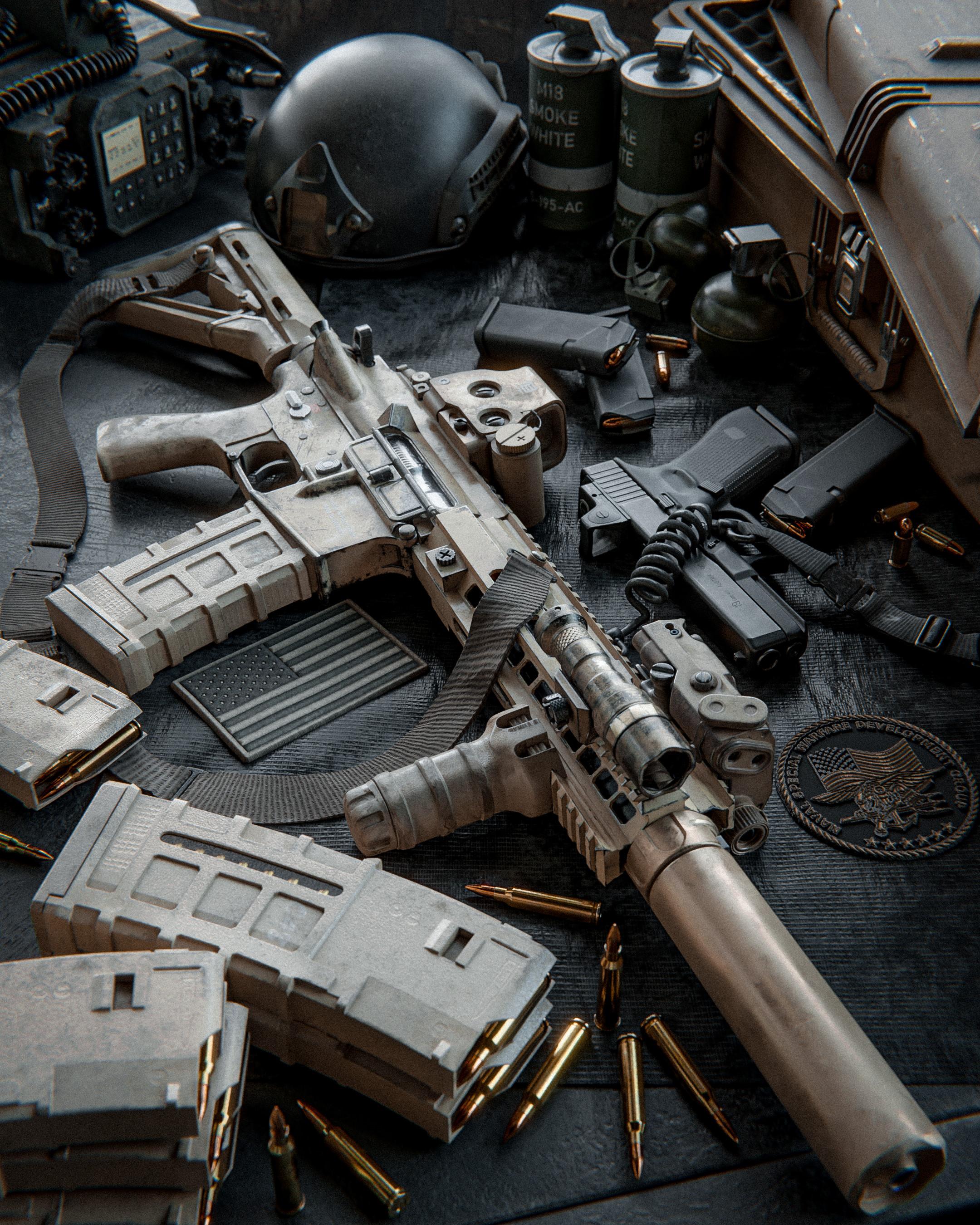 Seal Team 6 M4 Rifle