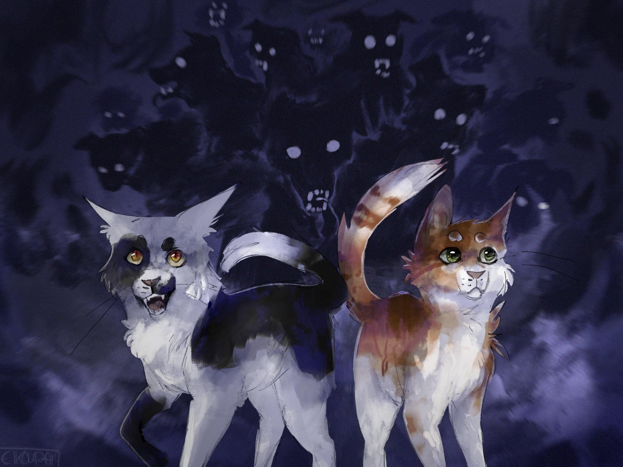 Warrior Cats Brightheart And Swiftpaw