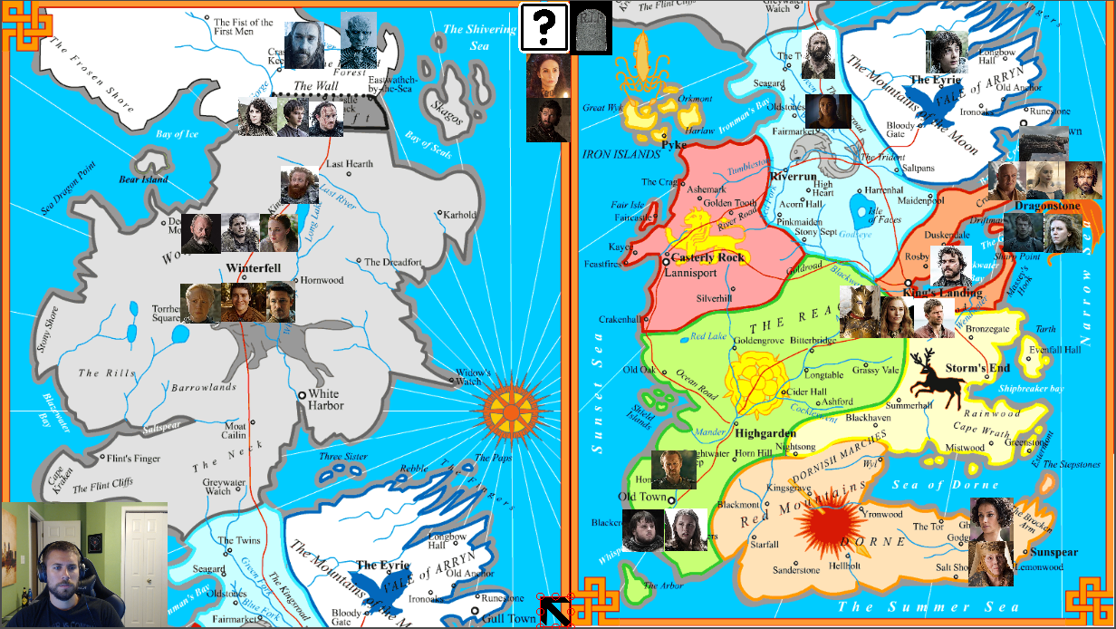 Game Of Thrones Interactive Map