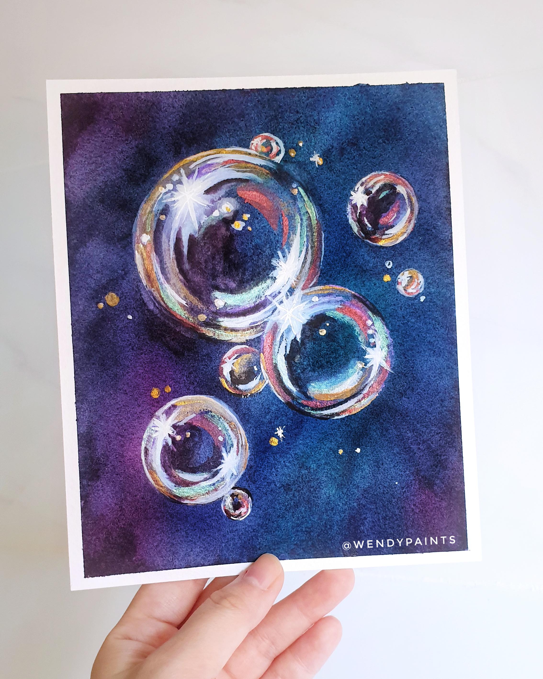 How to Paint Bubbles in Watercolor: A Step-by-Step Guide - Your ...