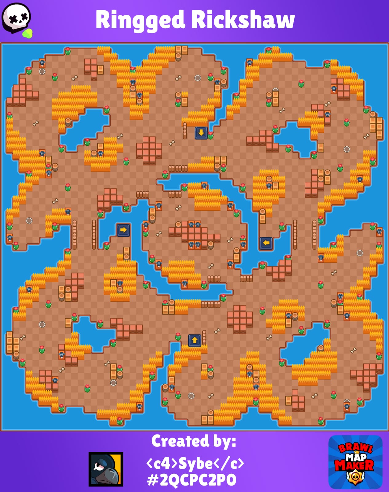 [New]: Showdown Map Idea : r/Brawlstars