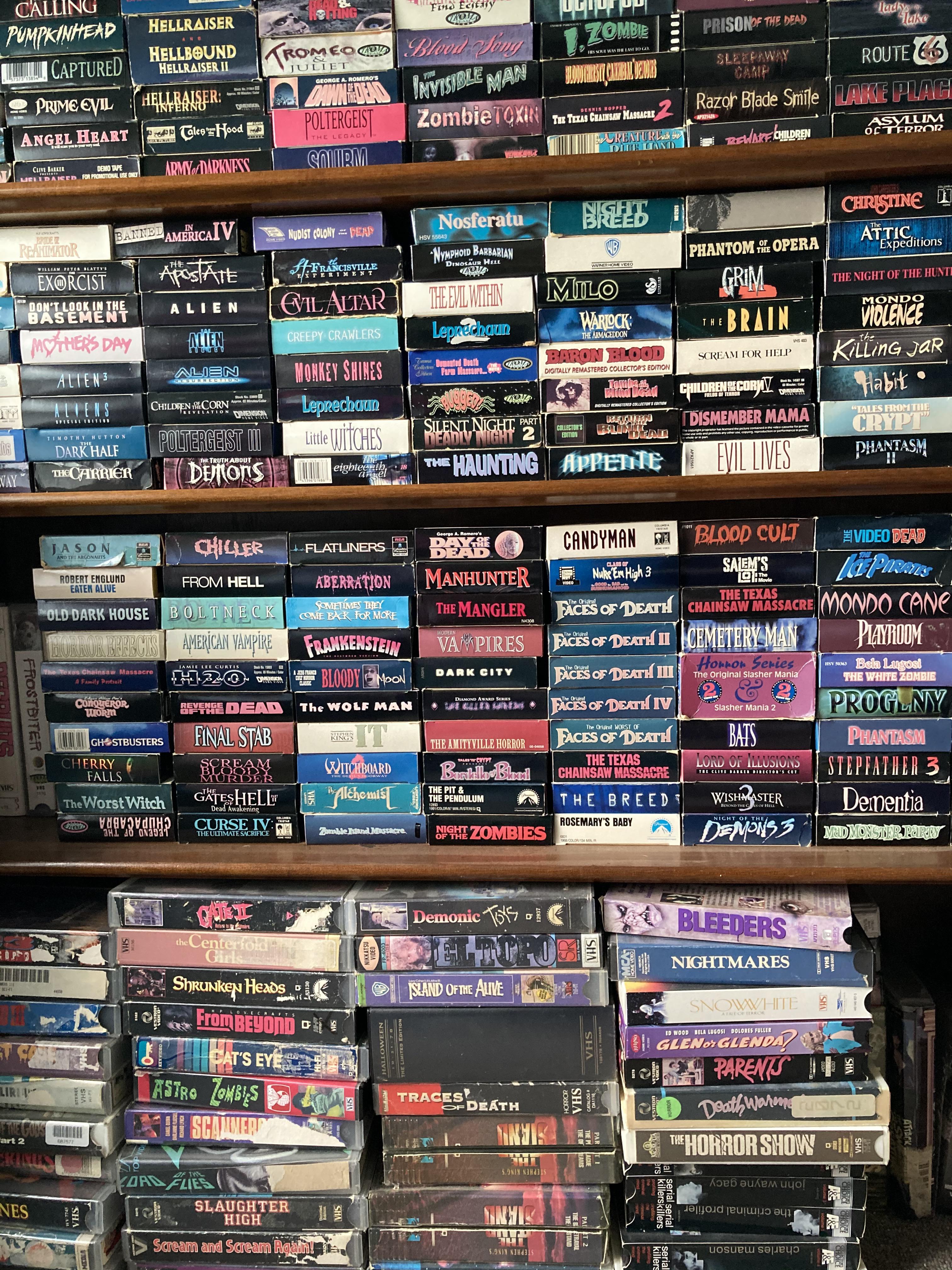 VHS DVD Collection