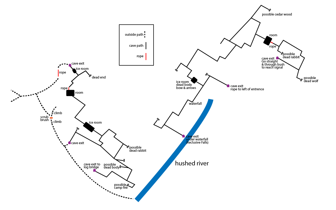 The Long Dark Hushed River Map