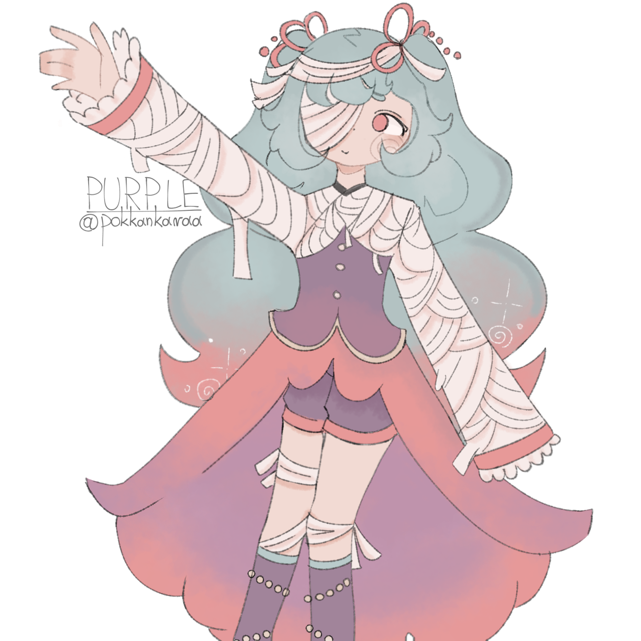 Fanart of u/tsukiyumelula's mandala Miku design : r/Kikuo