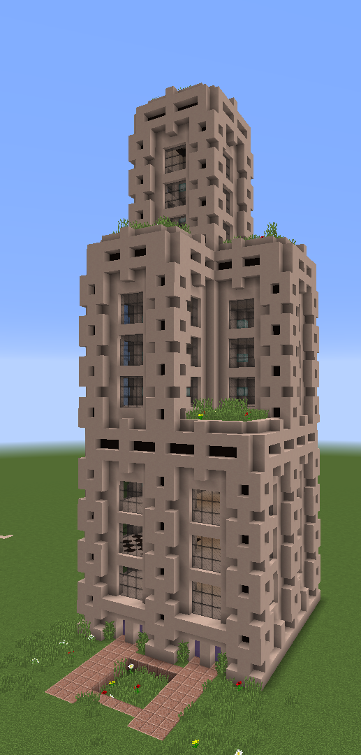 Minecraft Modern Tower