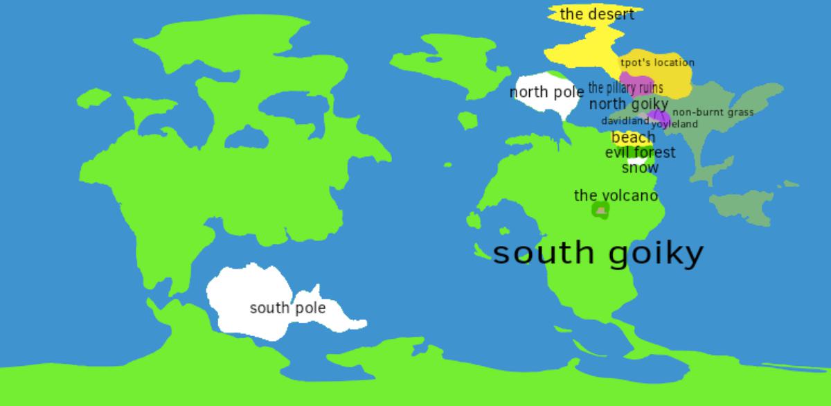 Bfb World Map