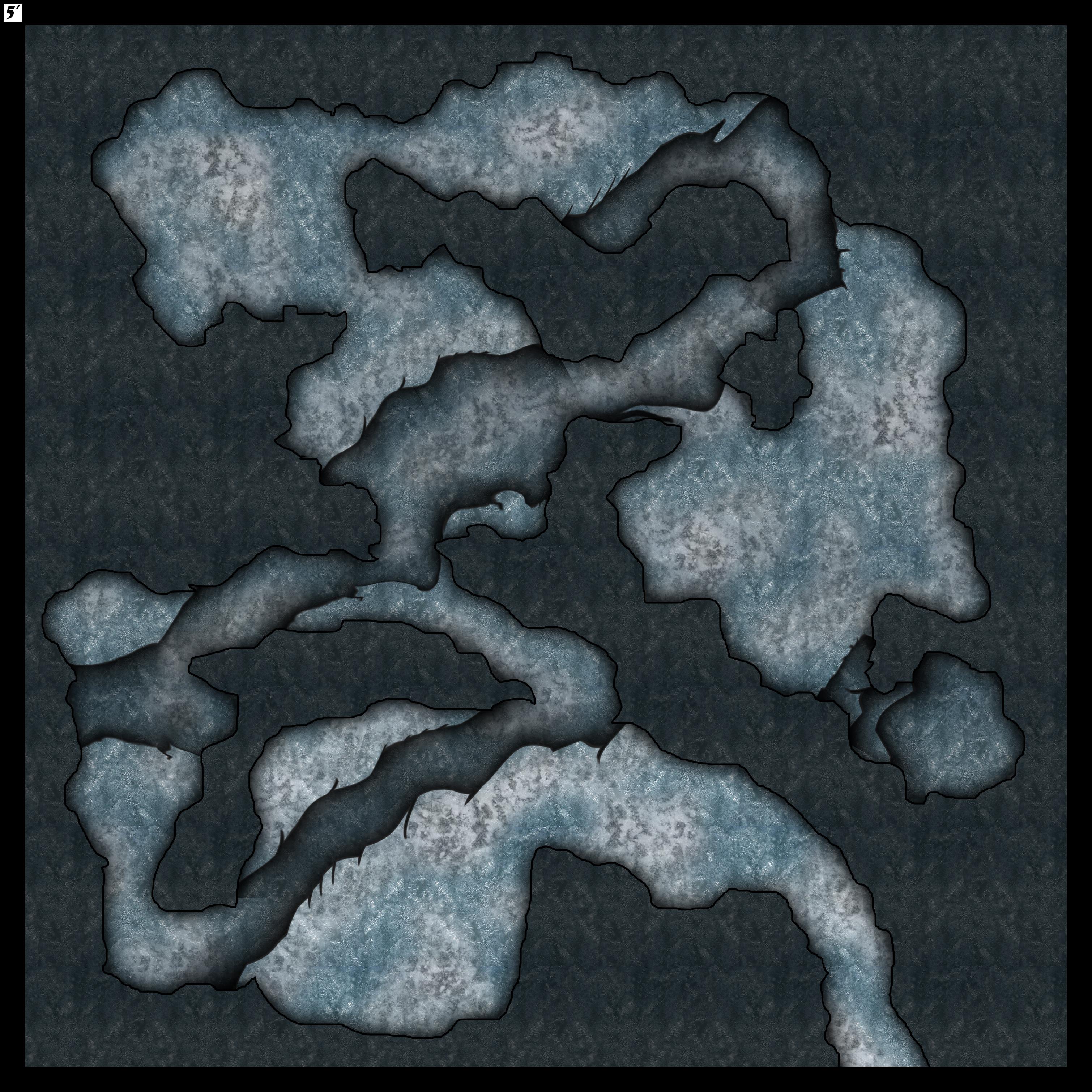 Ice Cavern Map