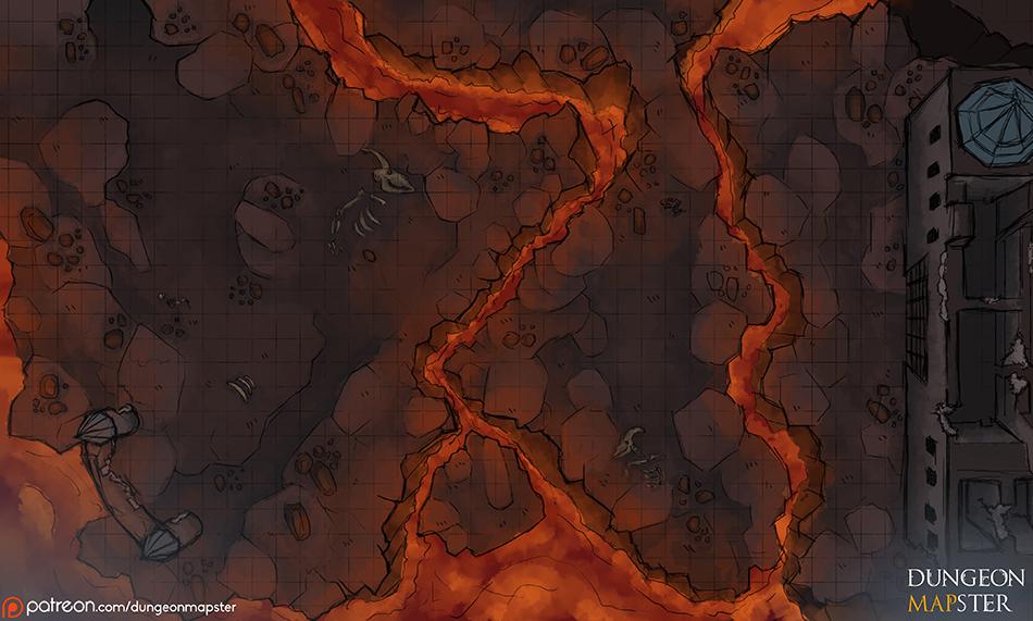 Hellforge Release Here S A Free Demonic Map Battlemap - vrogue.co