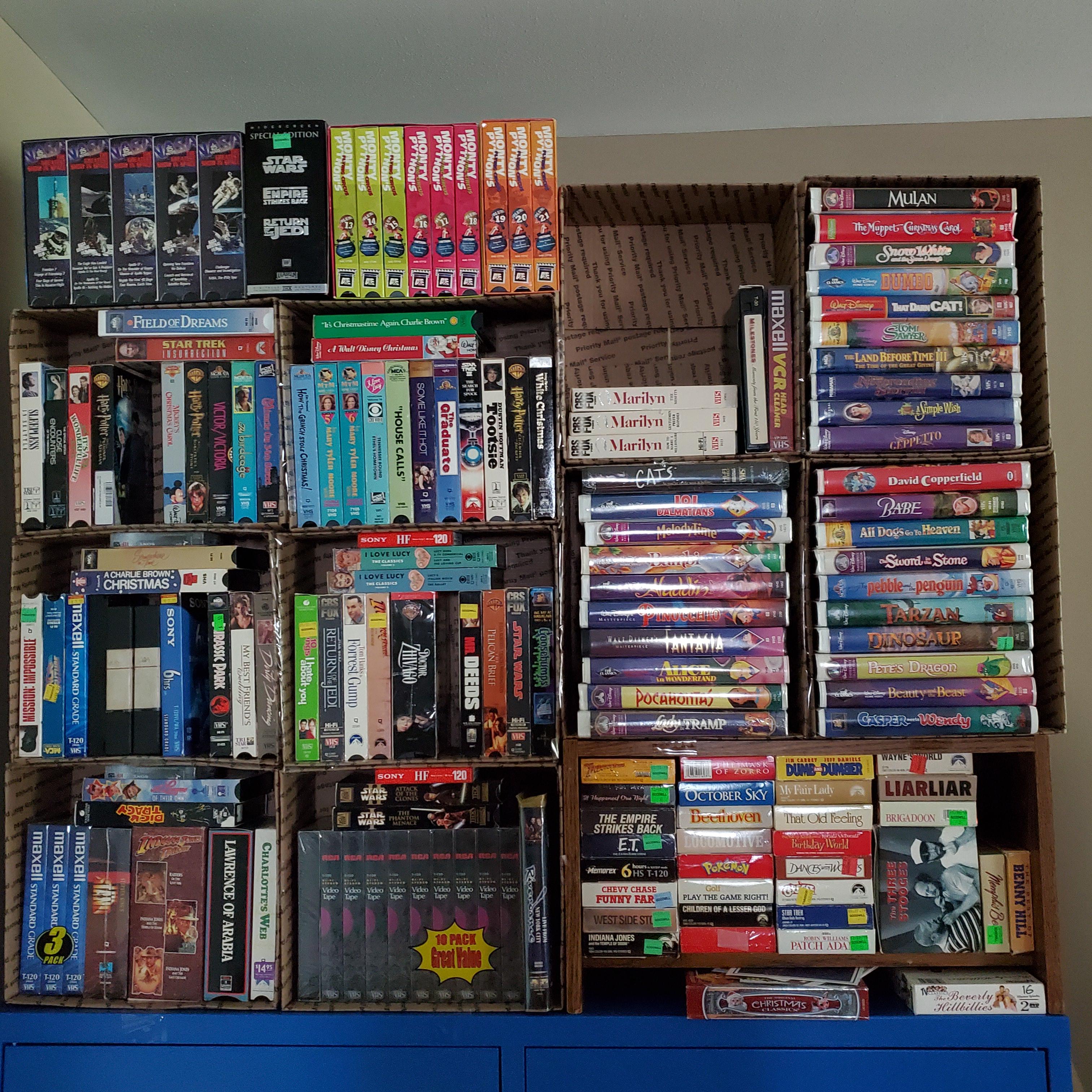 VHS DVD Collection