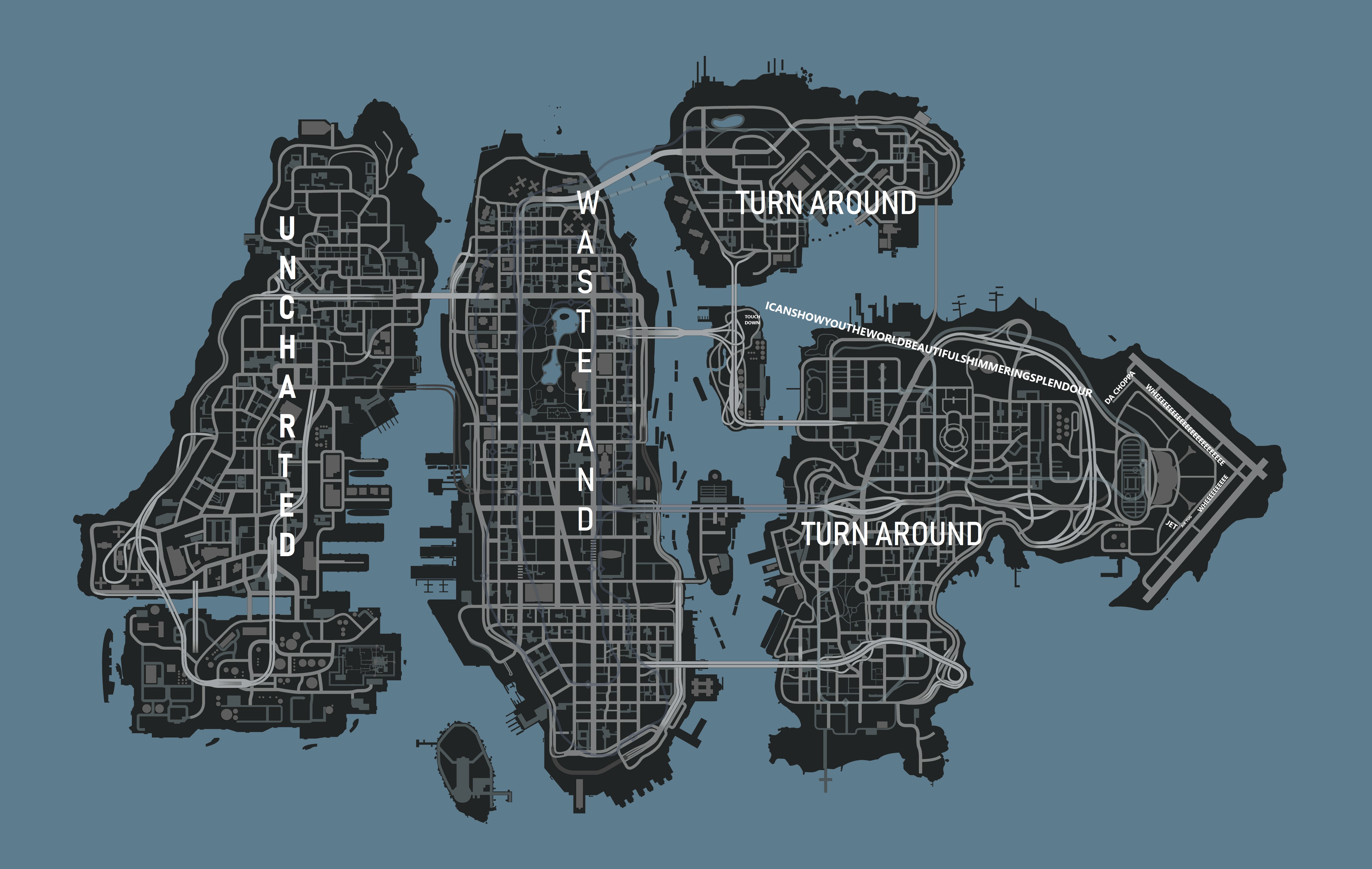 The Map to people who played Hangman's NOOSE. : r/GTA