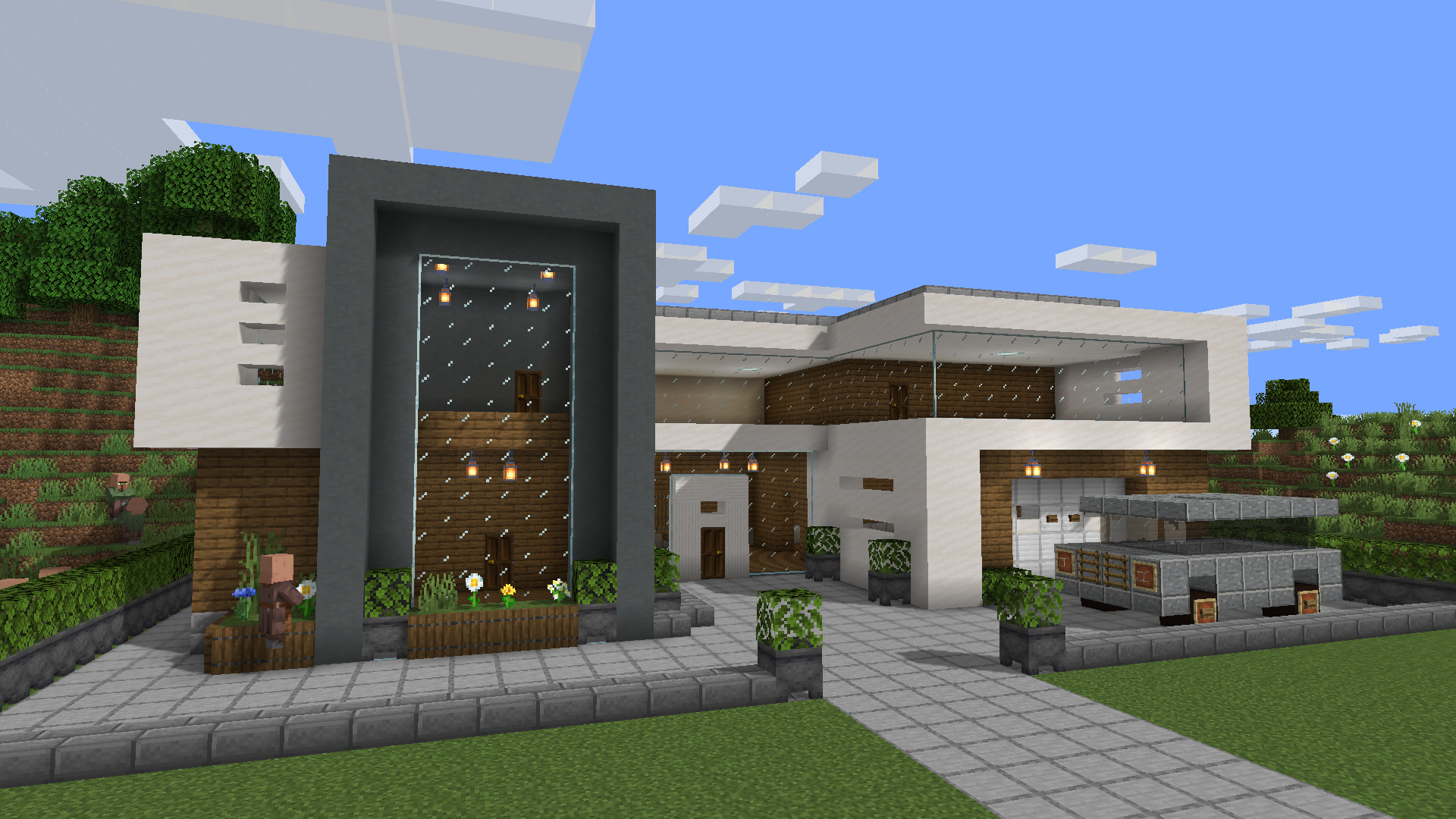 Minecraft Quartz House Designs - Minecraft Land