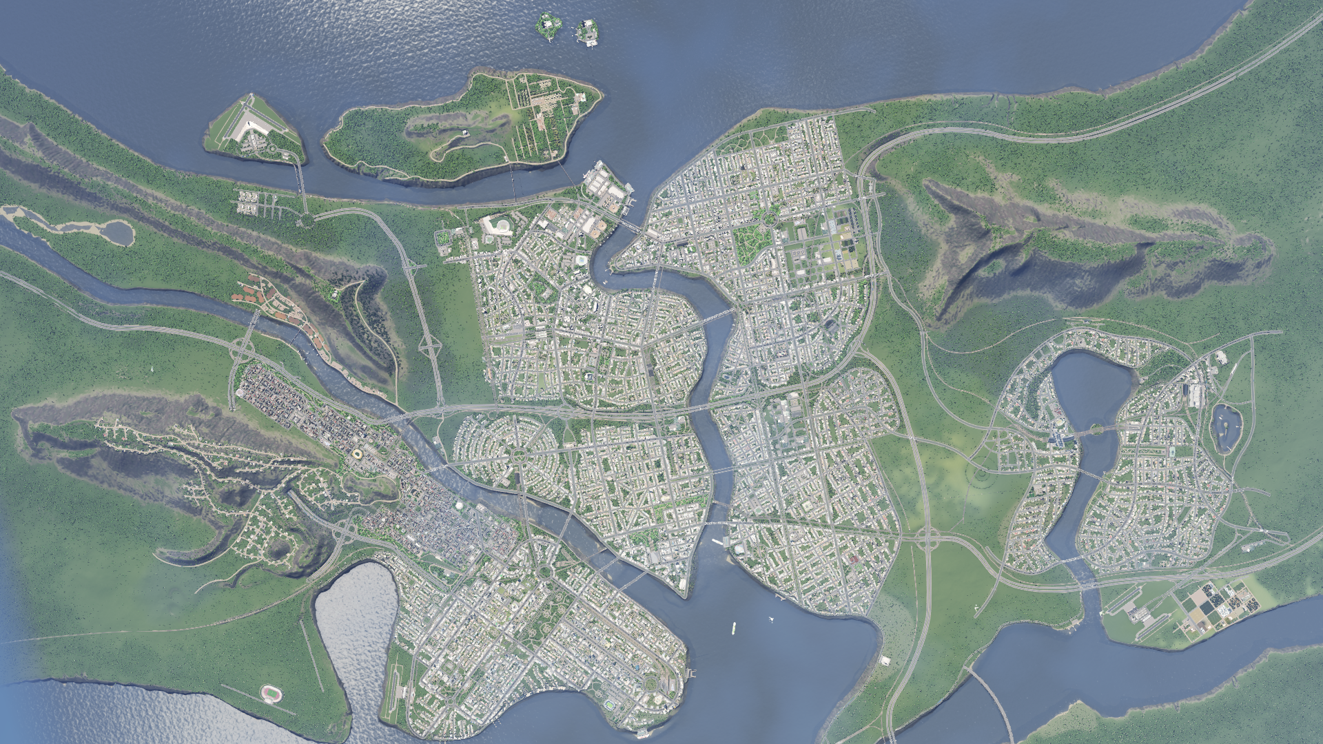 Best Map For City Skylines Best City Skylines Maps